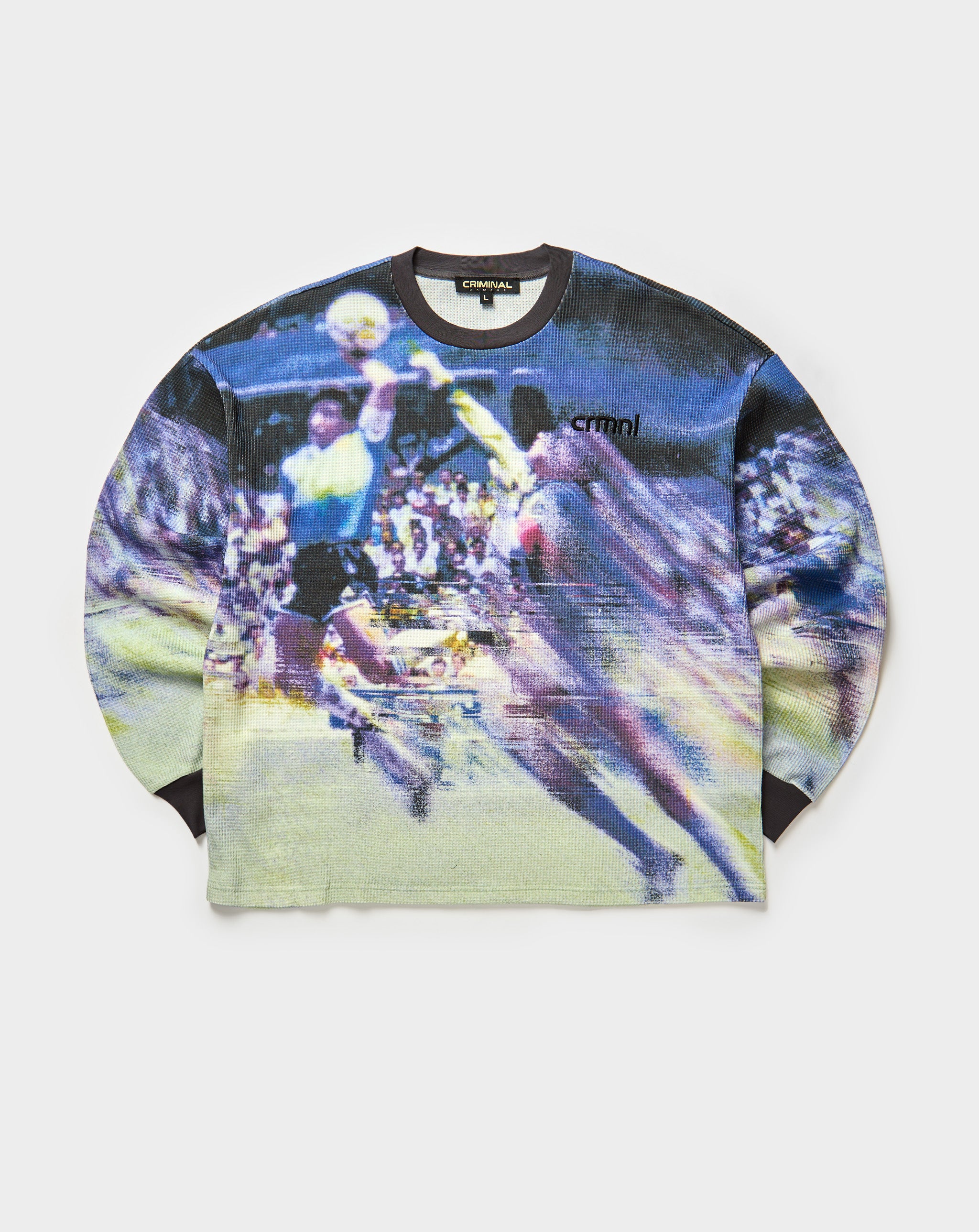 Criminal Damage Hand of God Waffle T-Shirt. Underground Apparel