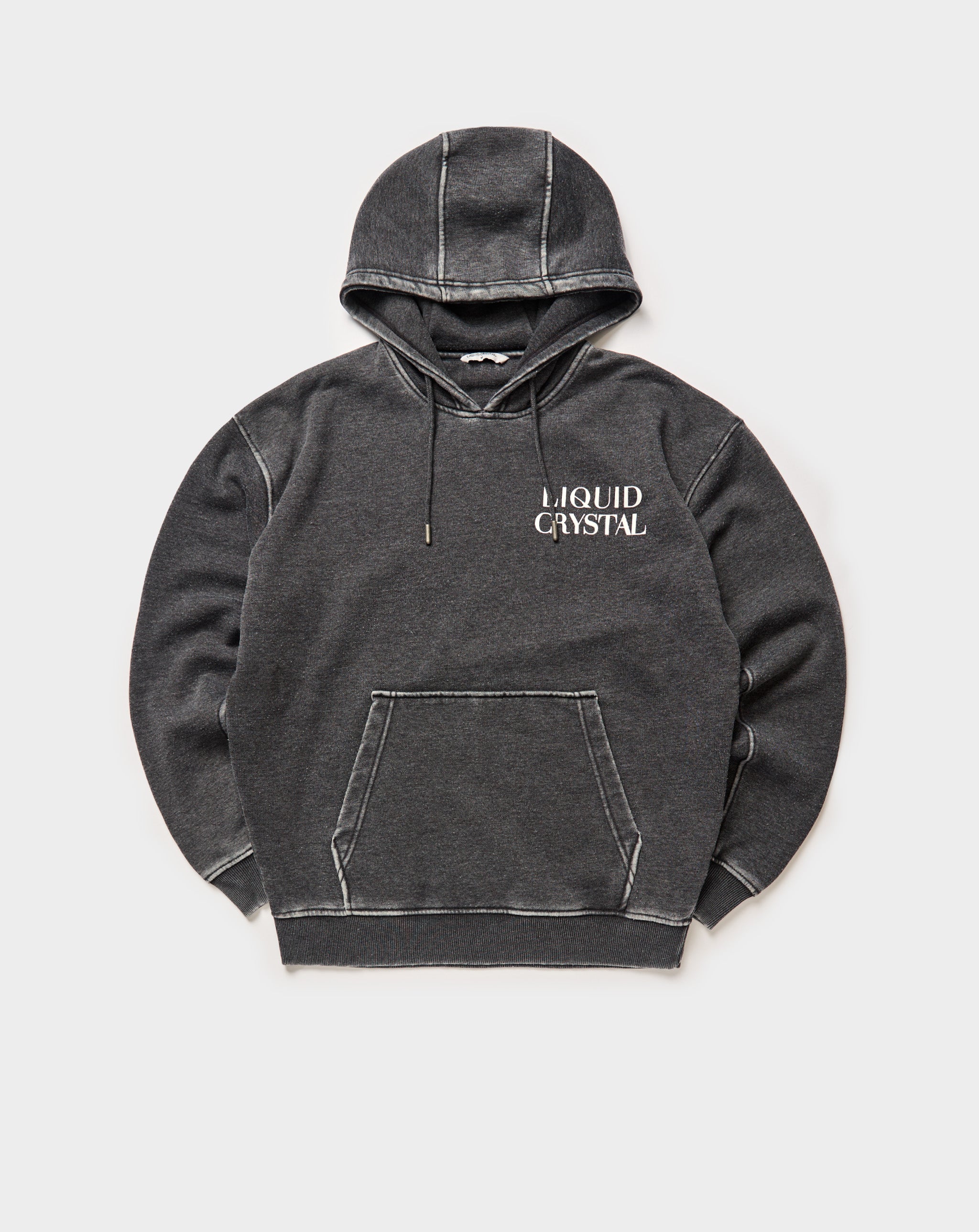 Jordan Craig Burn Out Wash Hoodie - Black Ice. Underground Apparel