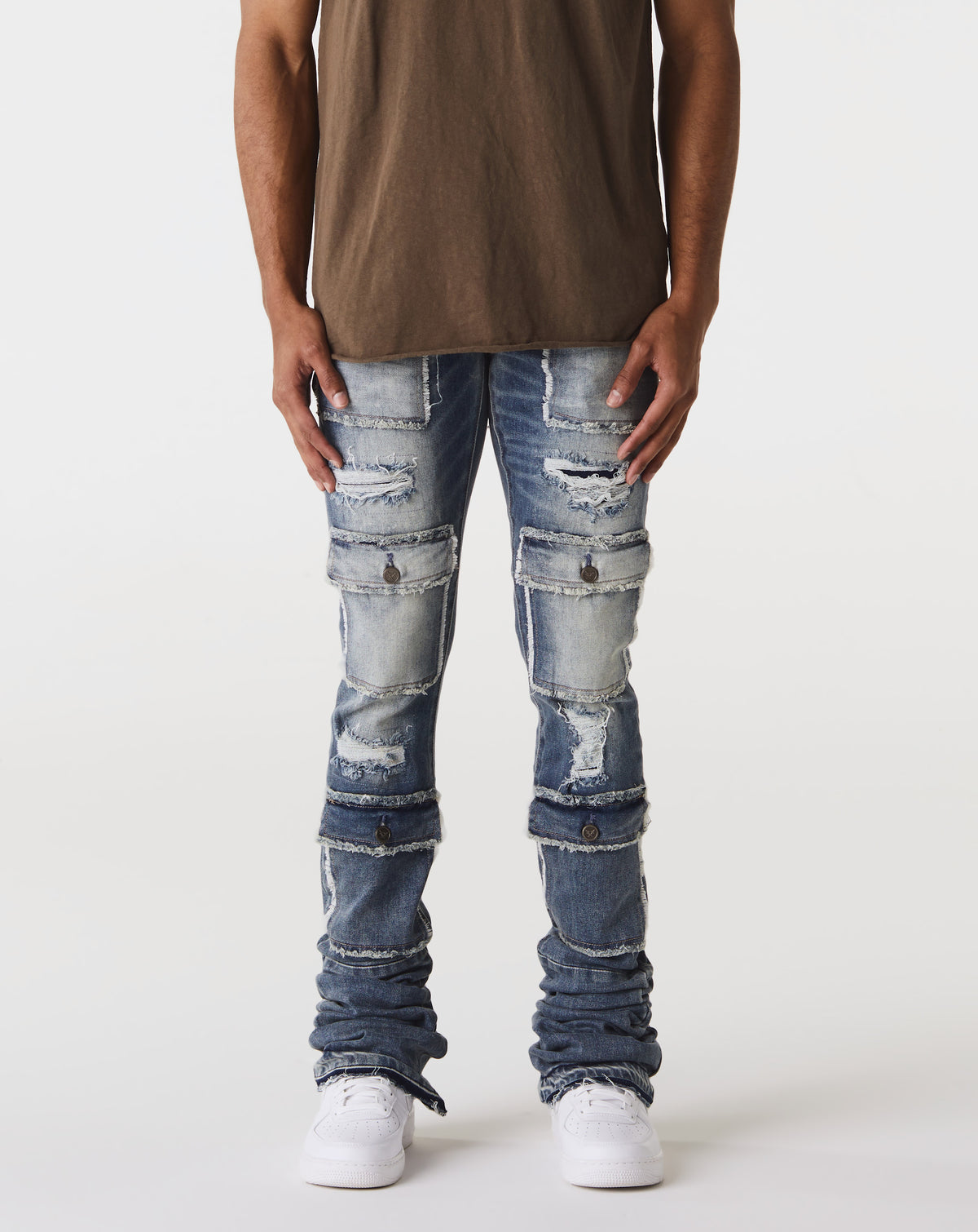 Doctrine Savant Stacked Jeans - Rule of Next Apparel