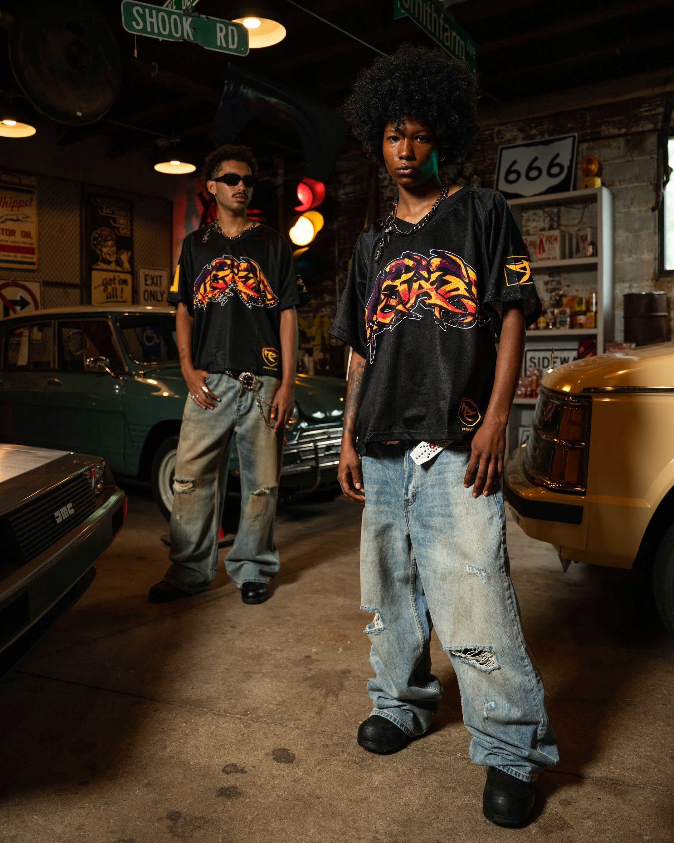 PRVT LBL Fast Jersey Black - What's Next in Streetwear.