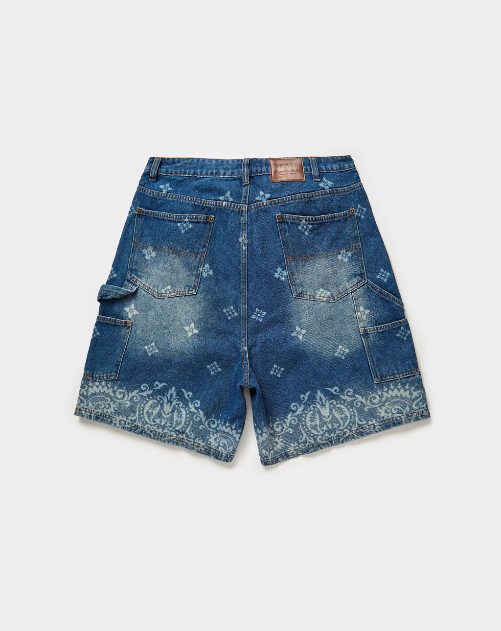 Criminal Damage Laser Print Denim Short. Underground Apparel. Rule of Next Streetwear.