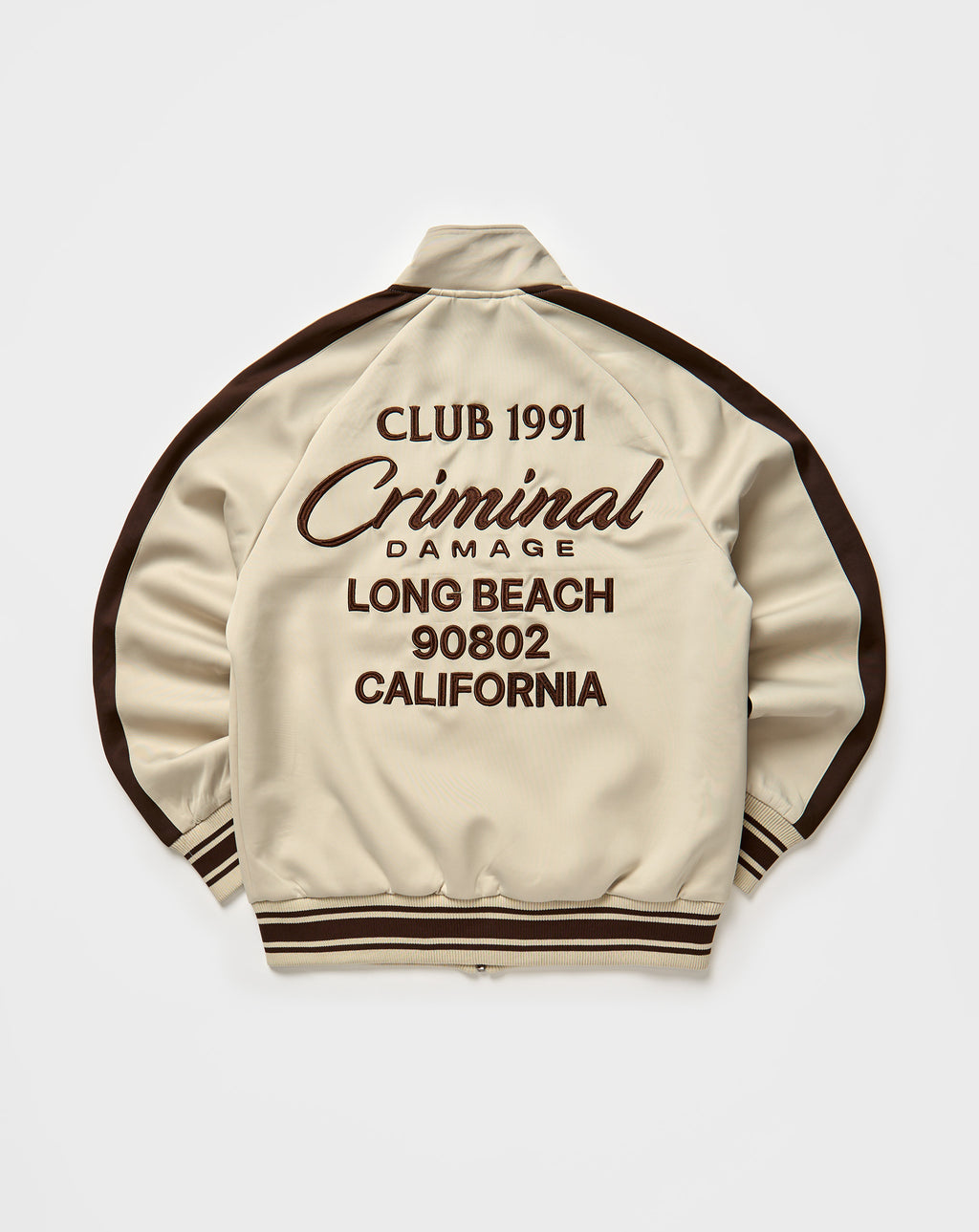Criminal Damage Pin Tuck Track Top. Underground Apparel. Rule of Next Streetwear.
