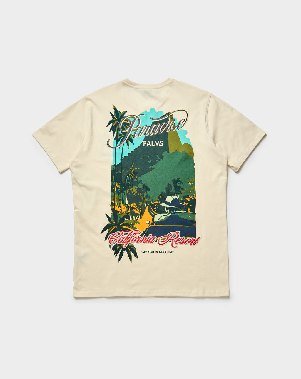Jordan Craig Screenprint Cali Resort Top. Underground Apparel. Rule of Next Streetwear.