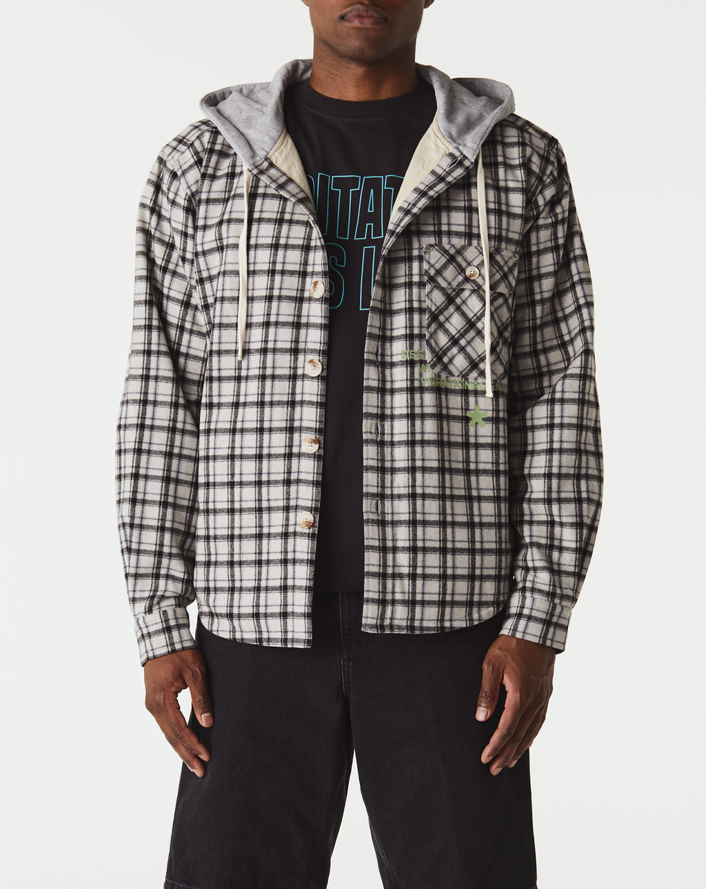 Supervsn Hooded Overshirt - Rule of Next Apparel