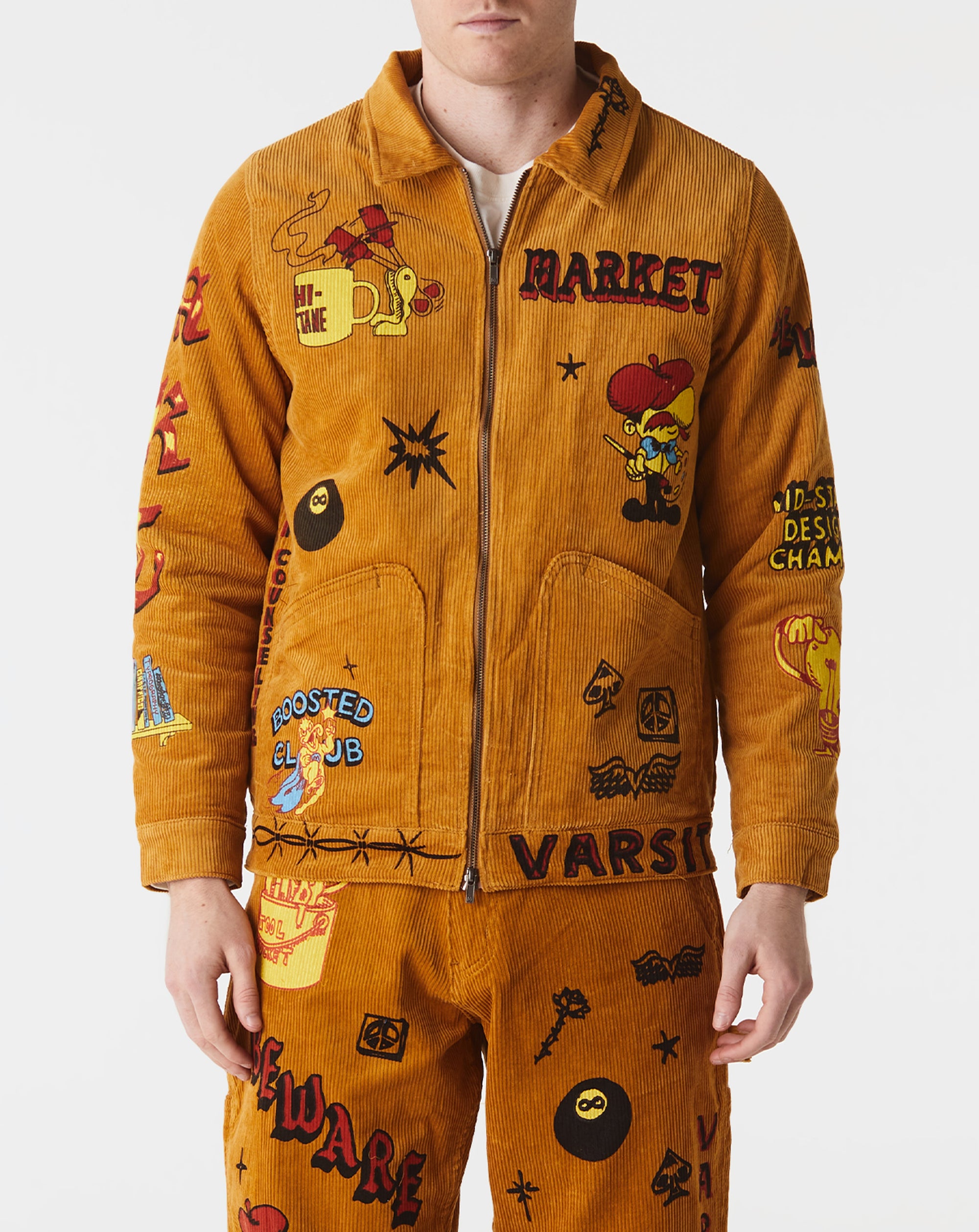 Market Boosted Club Corduroy Jacket - Rule of Next Apparel