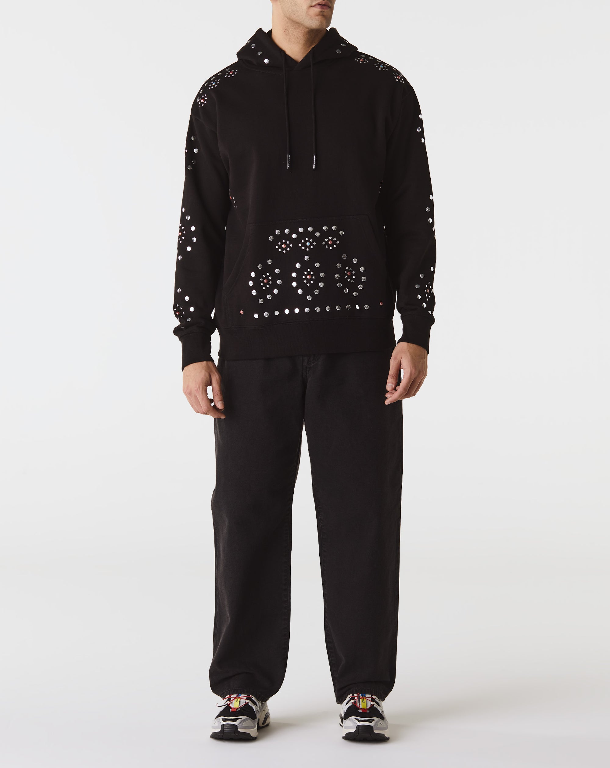 Market Studded Pullover Hoodie - Rule of Next Apparel