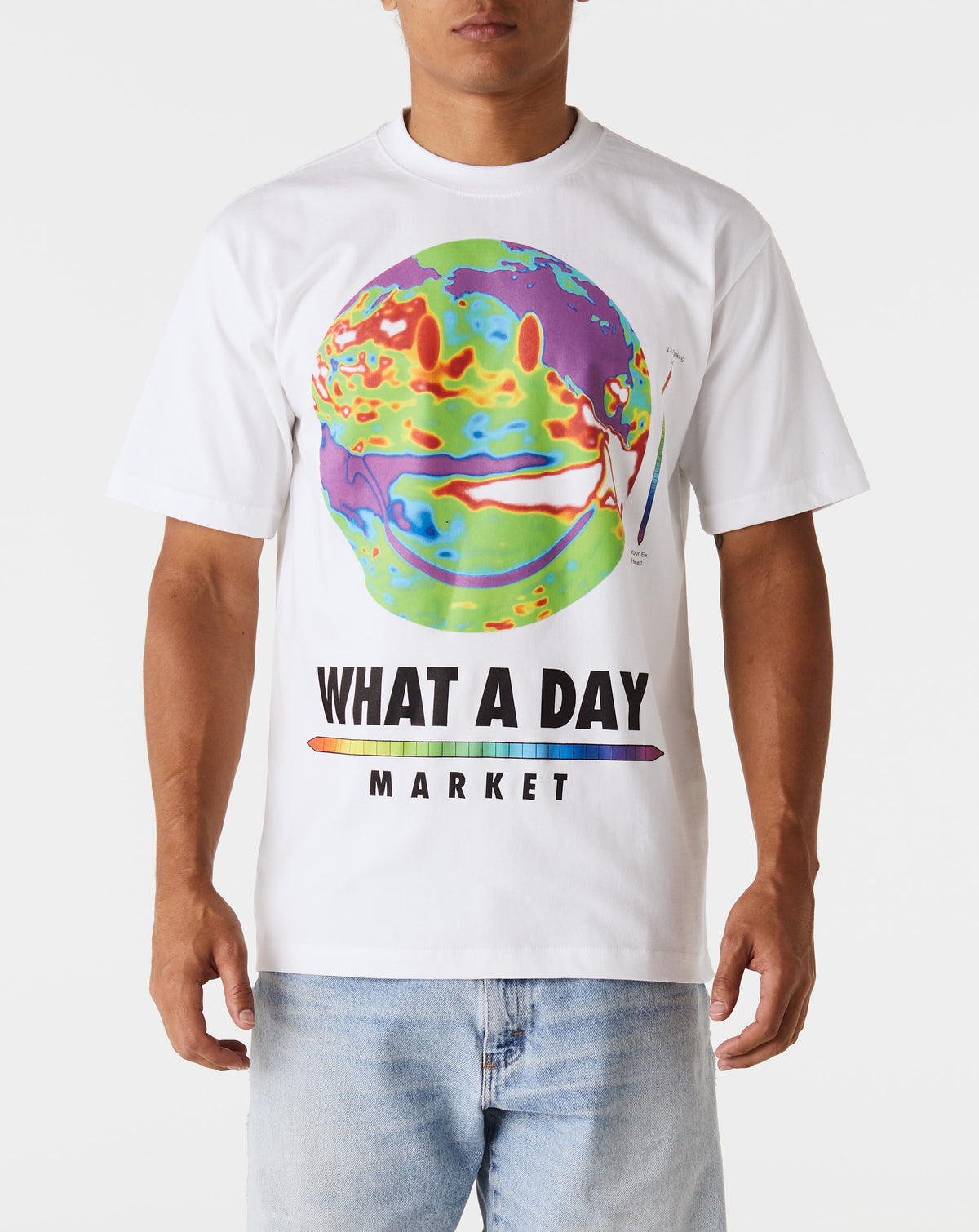 Market Smiley What A Day T-Shirt - Rule of Next Apparel