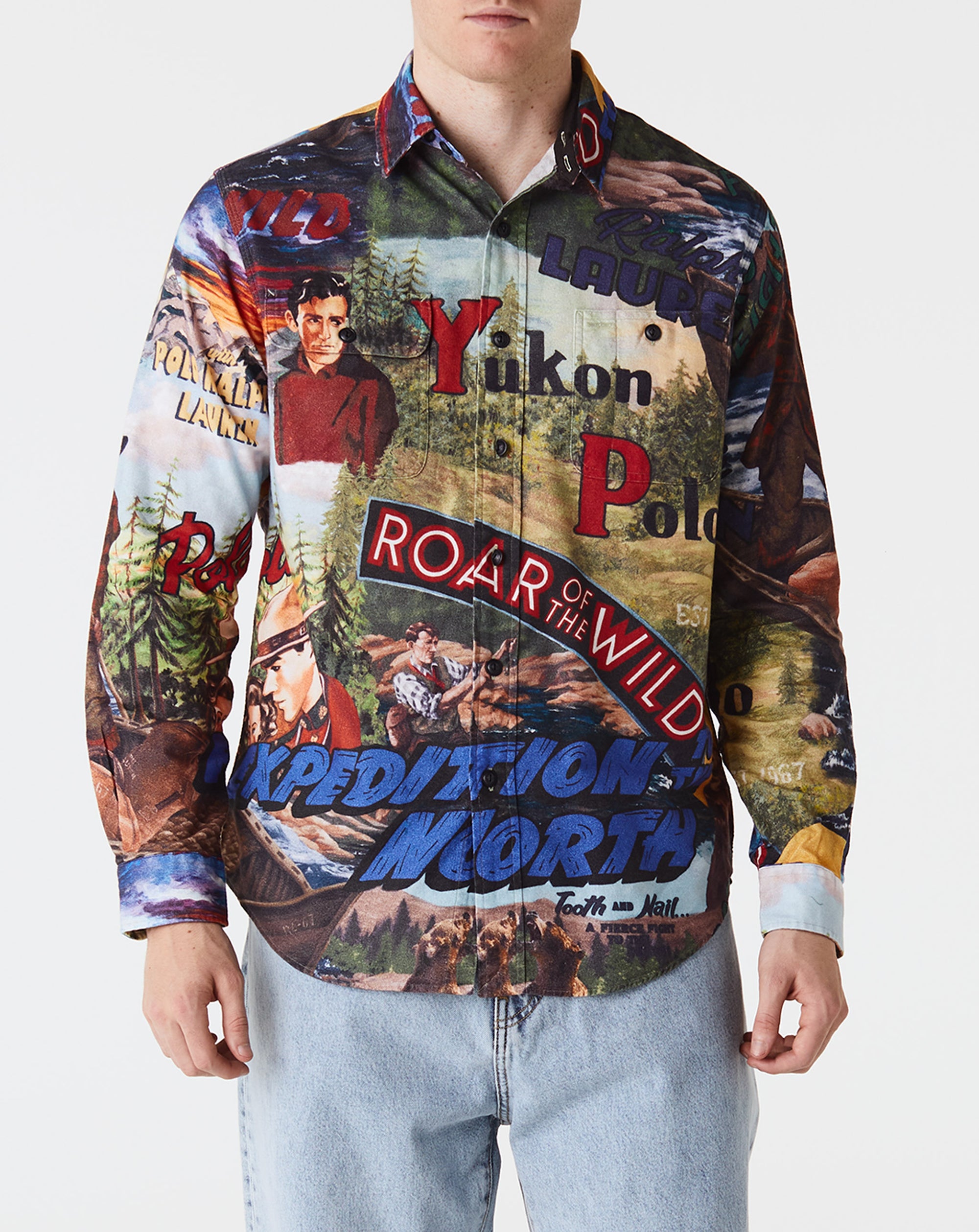 Polo Ralph Lauren Expedition Printed Flannel Shirt - Rule of Next Apparel