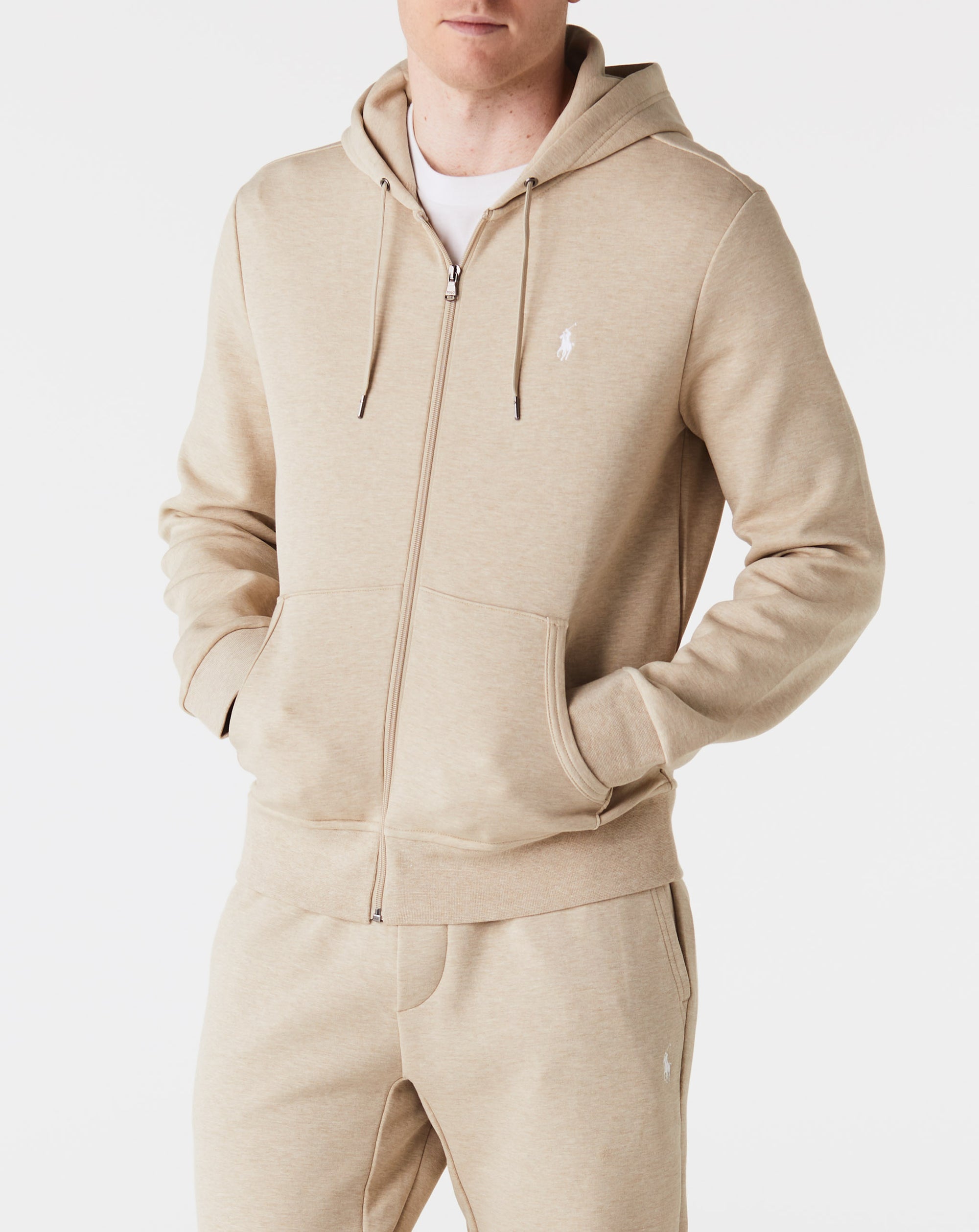 Polo Ralph Lauren Big & Tall Double-Knit Long Sleeve Full-Zip Hoodie