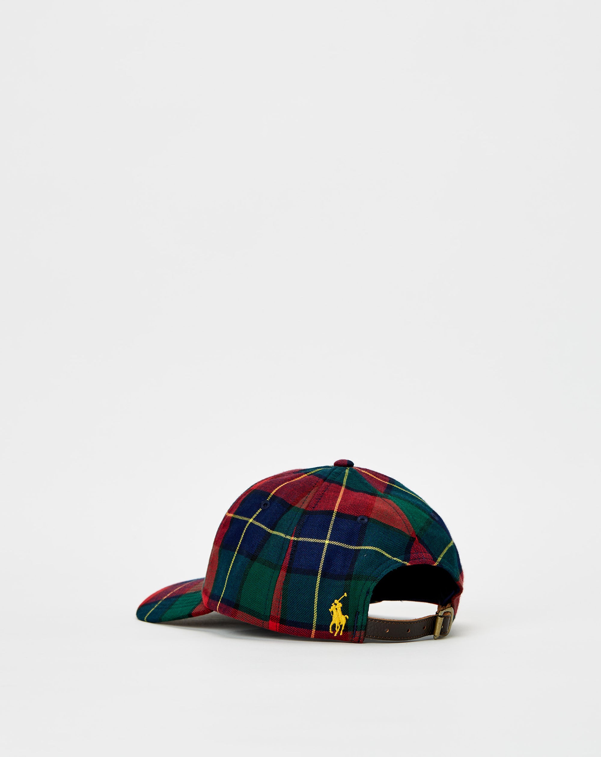 Polo Ralph Lauren Plaid Flat Brim Cap - Rule of Next Apparel