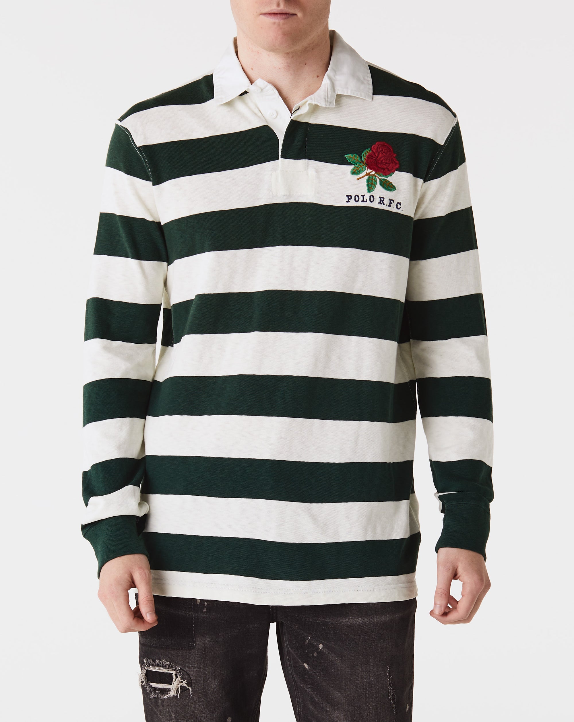 Polo Ralph Lauren Stripe Rugby Shirt - Rule of Next Apparel