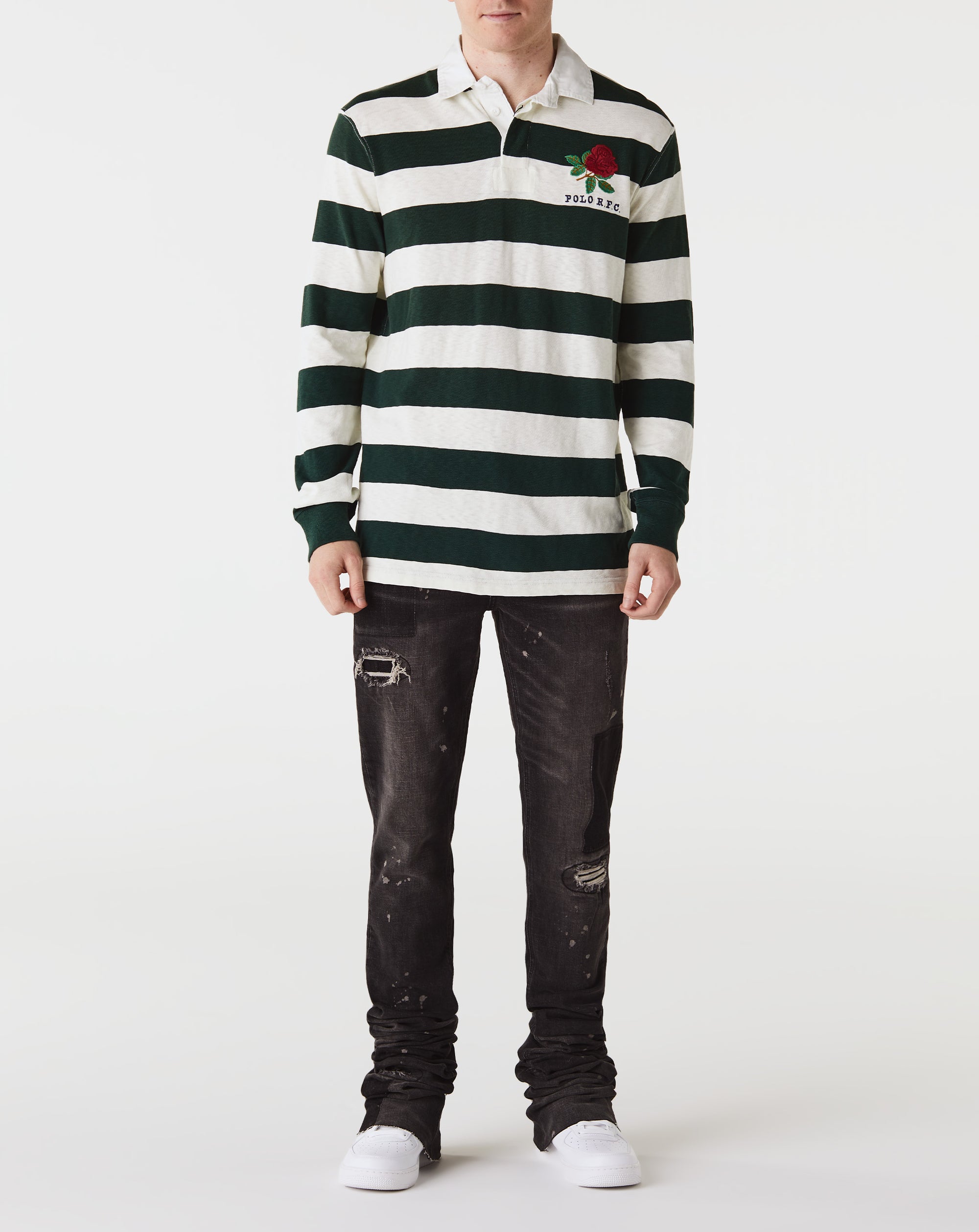 Polo Ralph Lauren Stripe Rugby Shirt - Rule of Next Apparel