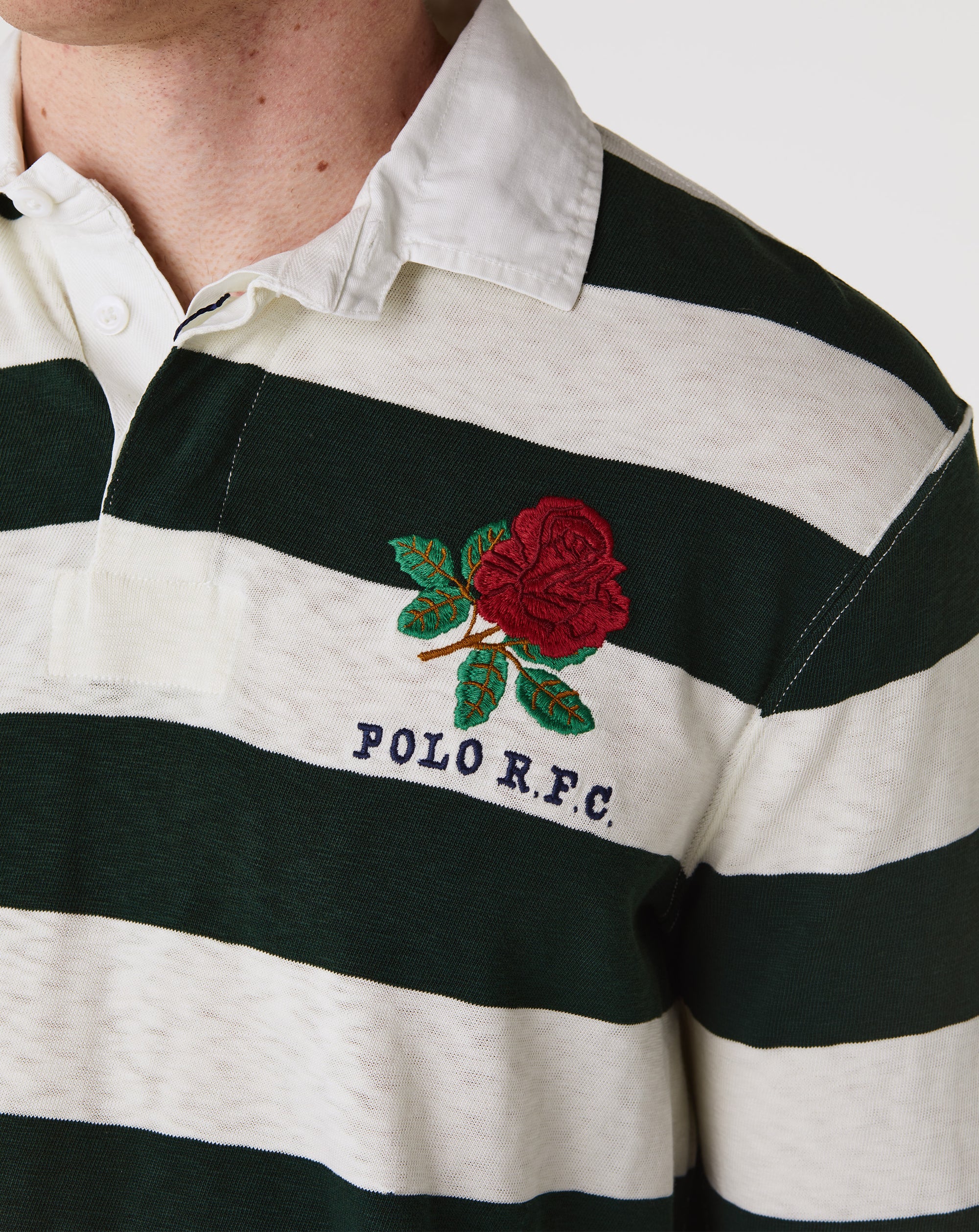 Polo Ralph Lauren Stripe Rugby Shirt - Rule of Next Apparel