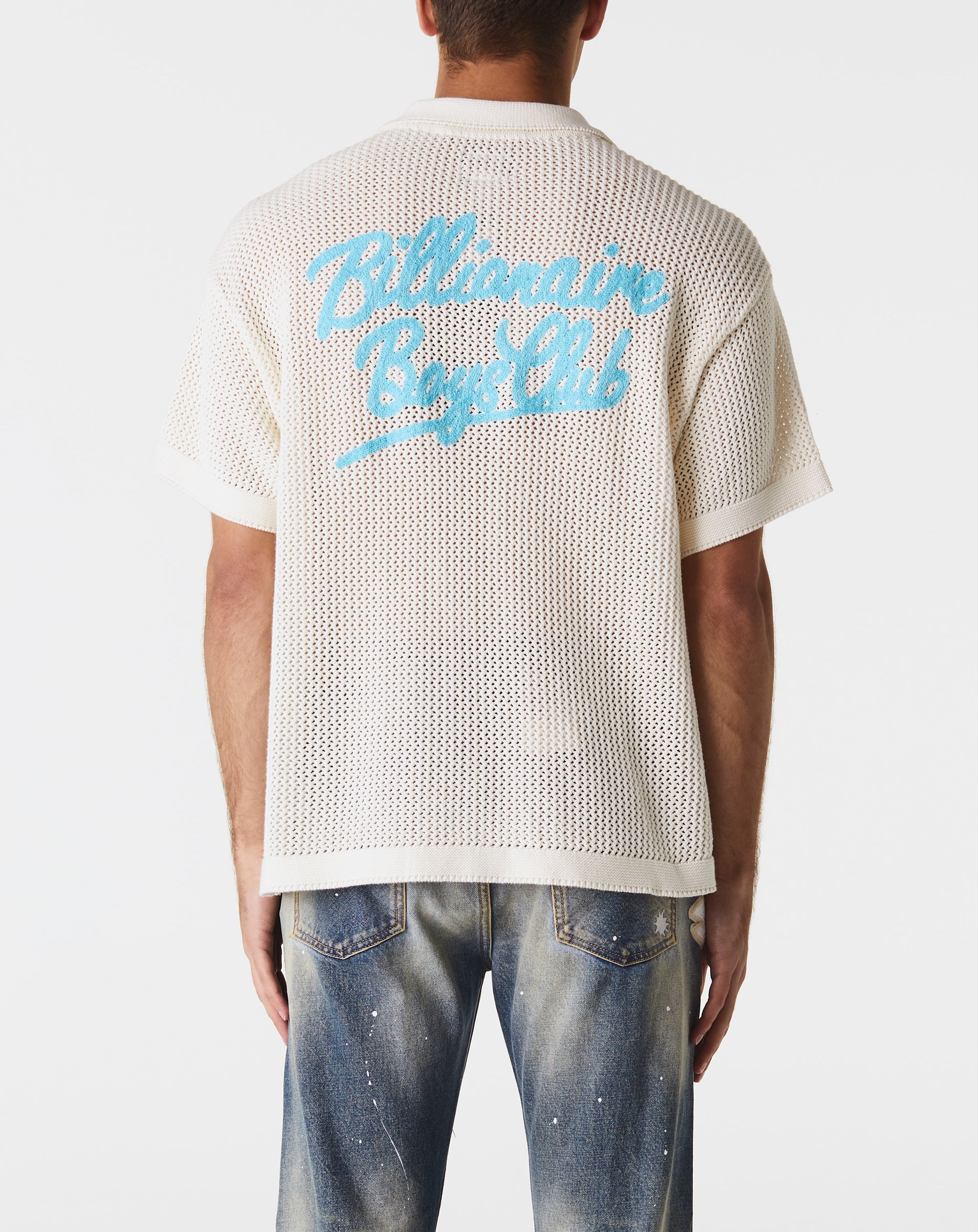 Billionaire Boys Club BB Mingos Crochet Knit Camp Shirt - Rule of Next Apparel