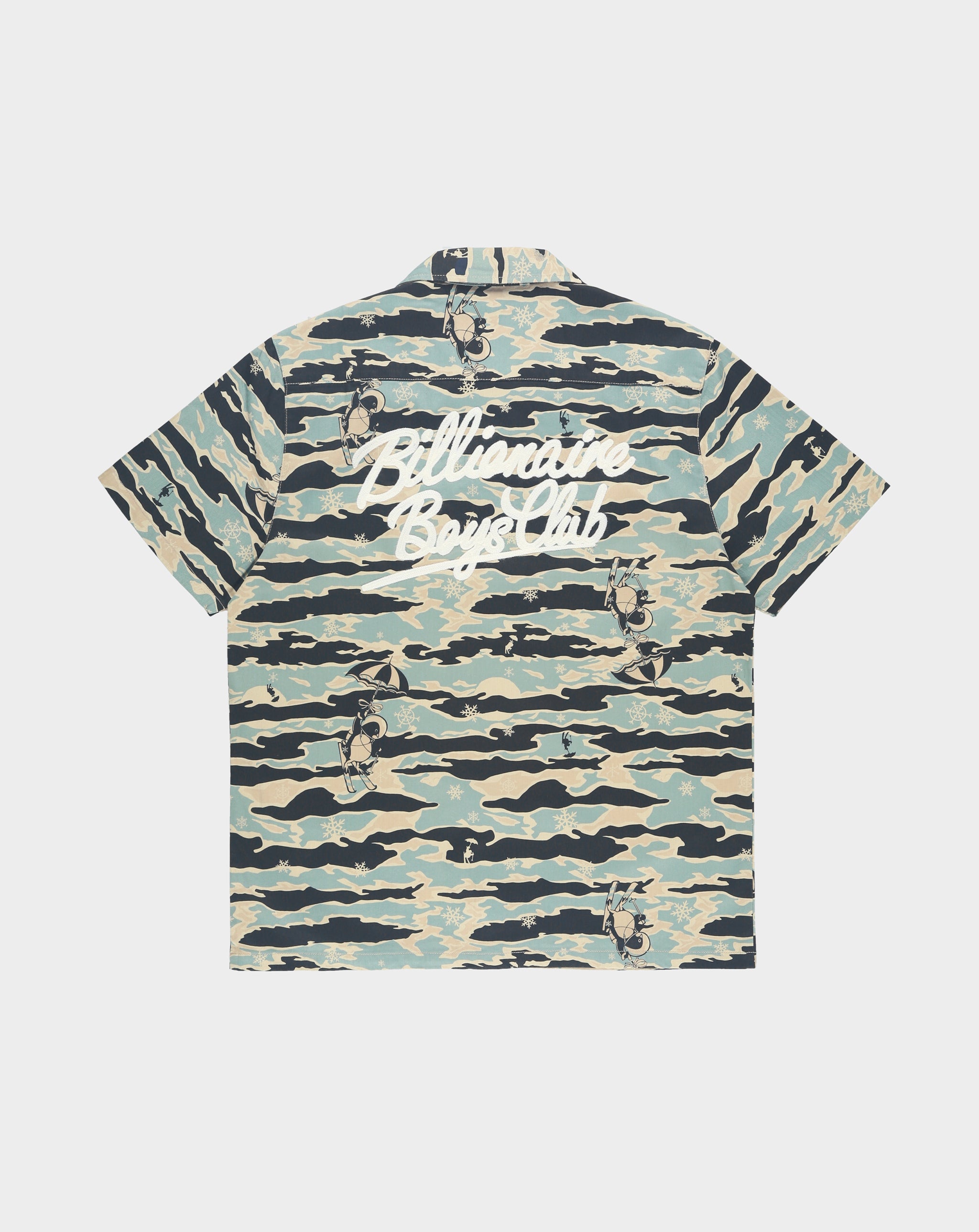 Billionaire Boys Club Bb Tiger Camo Woven Shirt - Rule of Next Apparel