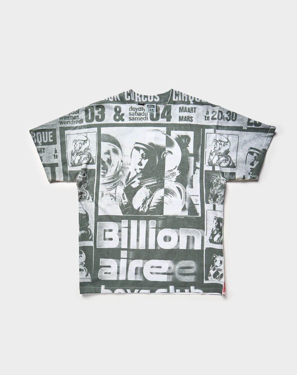 Billionaire Boys Club BB News Oversized T-Shirt. Underground Apparel. Rule of Next Streetwear.