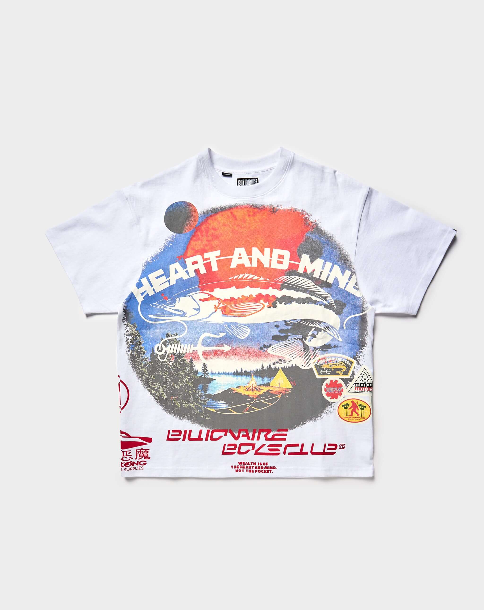 Billionaire Boys Club BB Hook Boxy Fit T-Shirt. Underground Apparel. Rule of Next Streetwear.