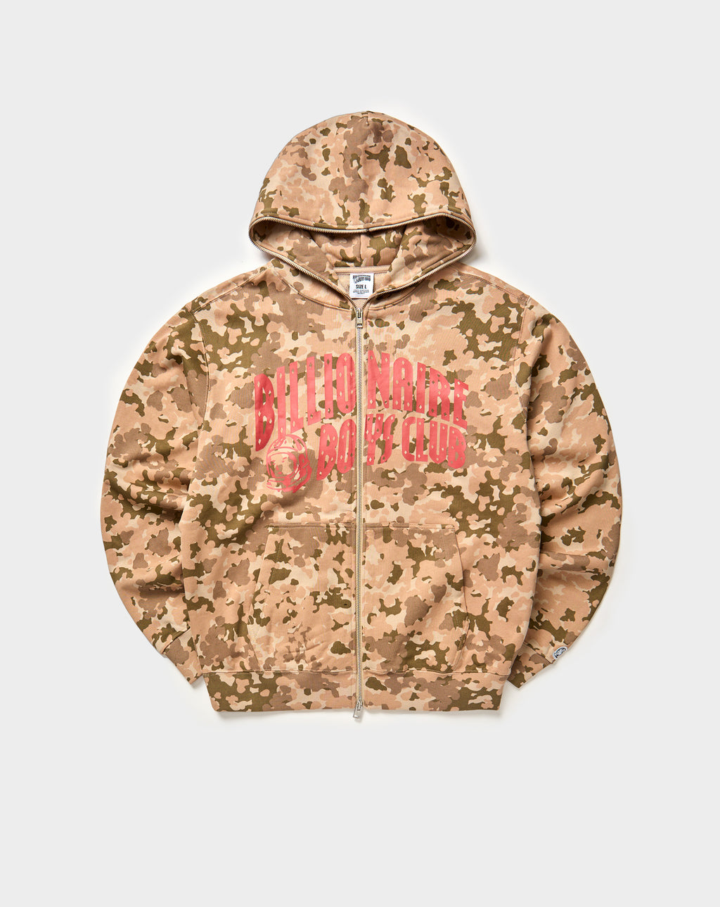 Billionaire Boys Club BB Camo Zip Hoodie. Underground Apparel. Rule of Next Streetwear.