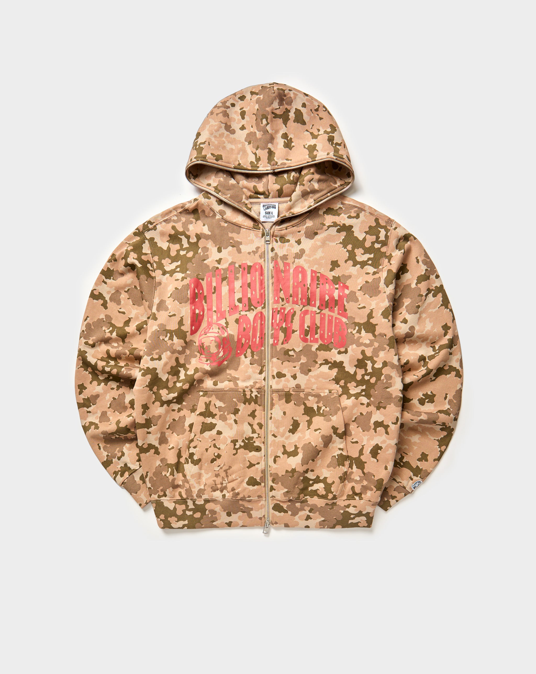 Billionaire Boys Club BB Camo Zip Hoodie. Underground Apparel. Rule of Next Streetwear.