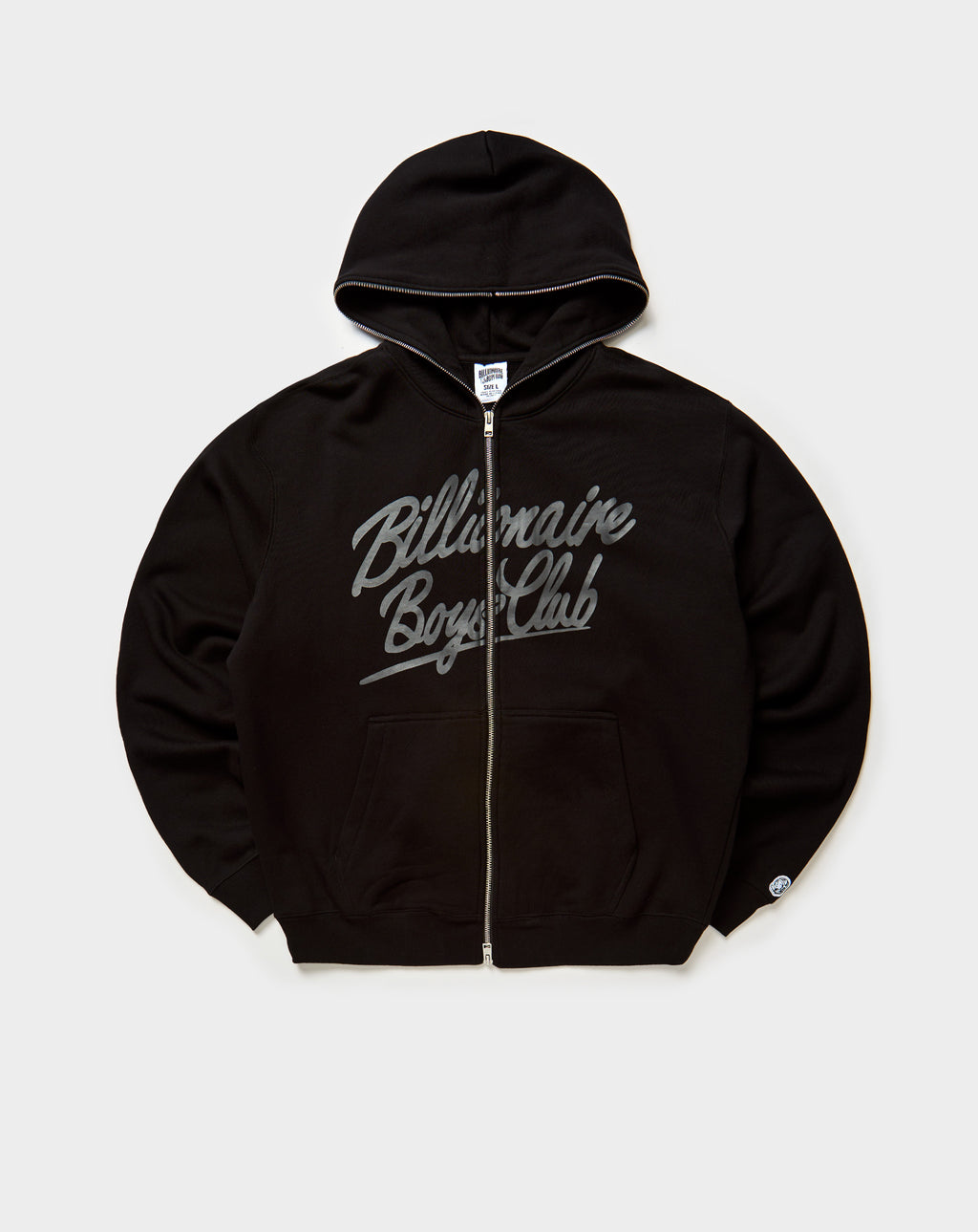 Billionaire Boys Club BB Script Zip Hoodie. Underground Apparel. Rule of Next Streetwear.