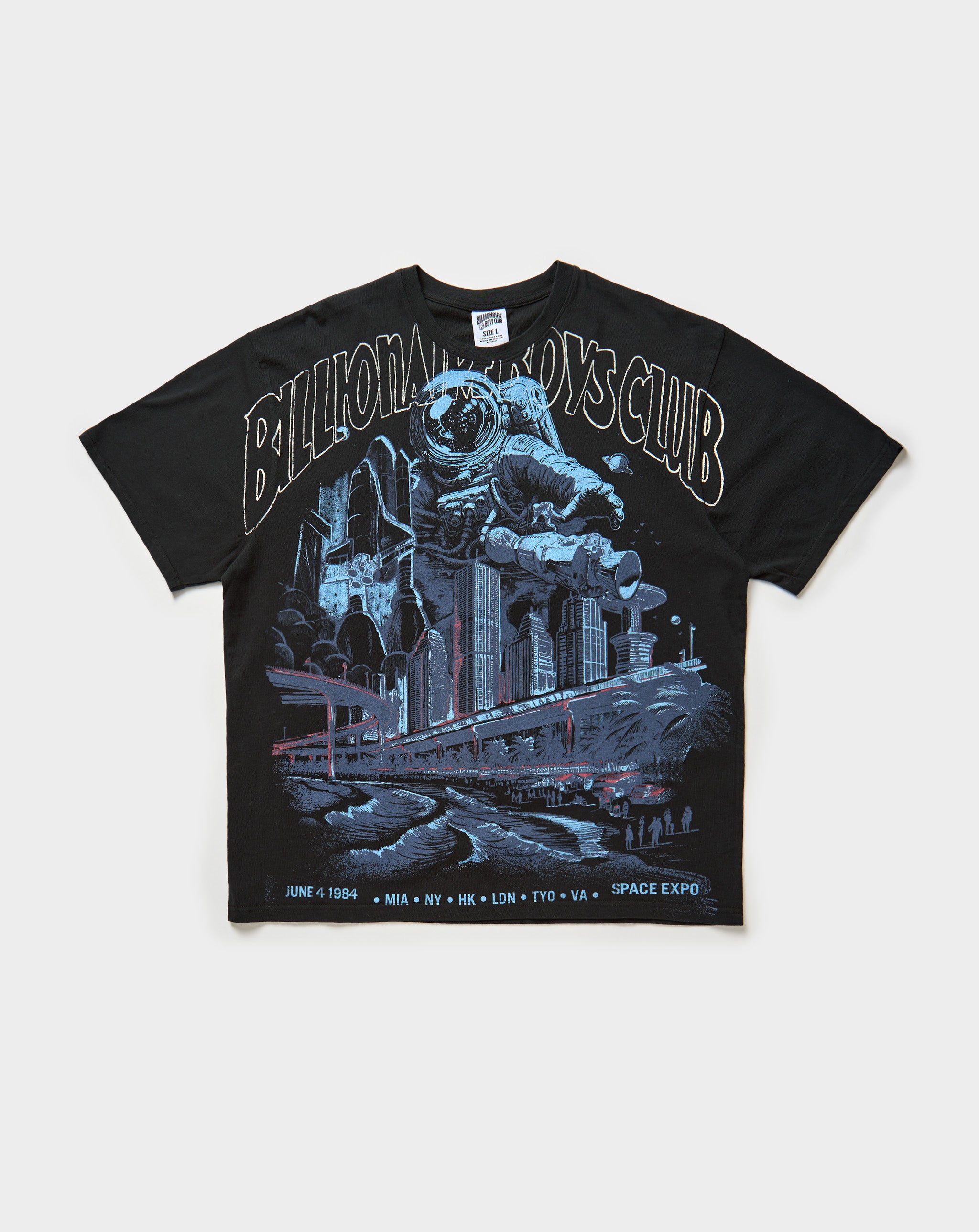 Billionaire Boys Club BB Space Expo T-Shirt. Underground Apparel. Rule of Next Streetwear.