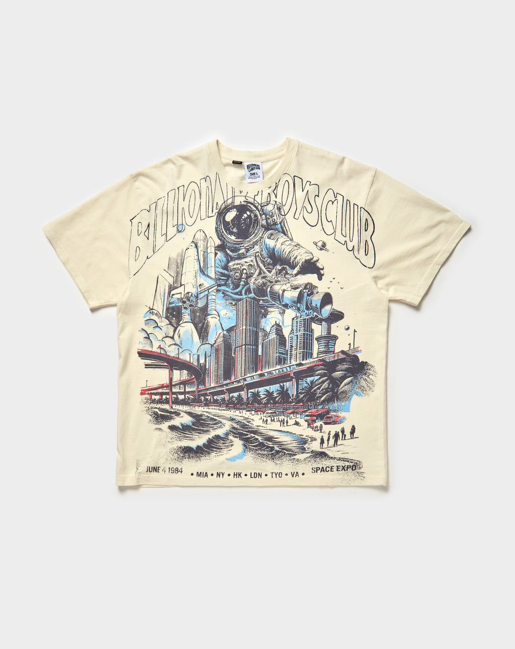Billionaire Boys Club BB Space Expo T-Shirt. Underground Apparel. Rule of Next Streetwear.