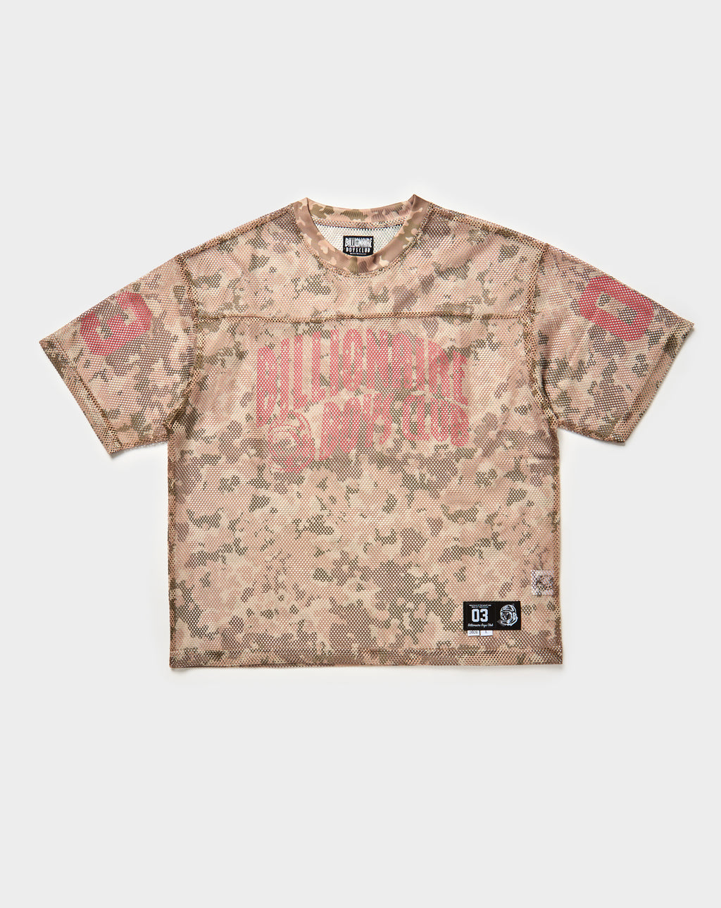 Billionaire Boys Club BB Varsity Mesh T-Shirt. Underground Apparel. Rule of Next Streetwear.