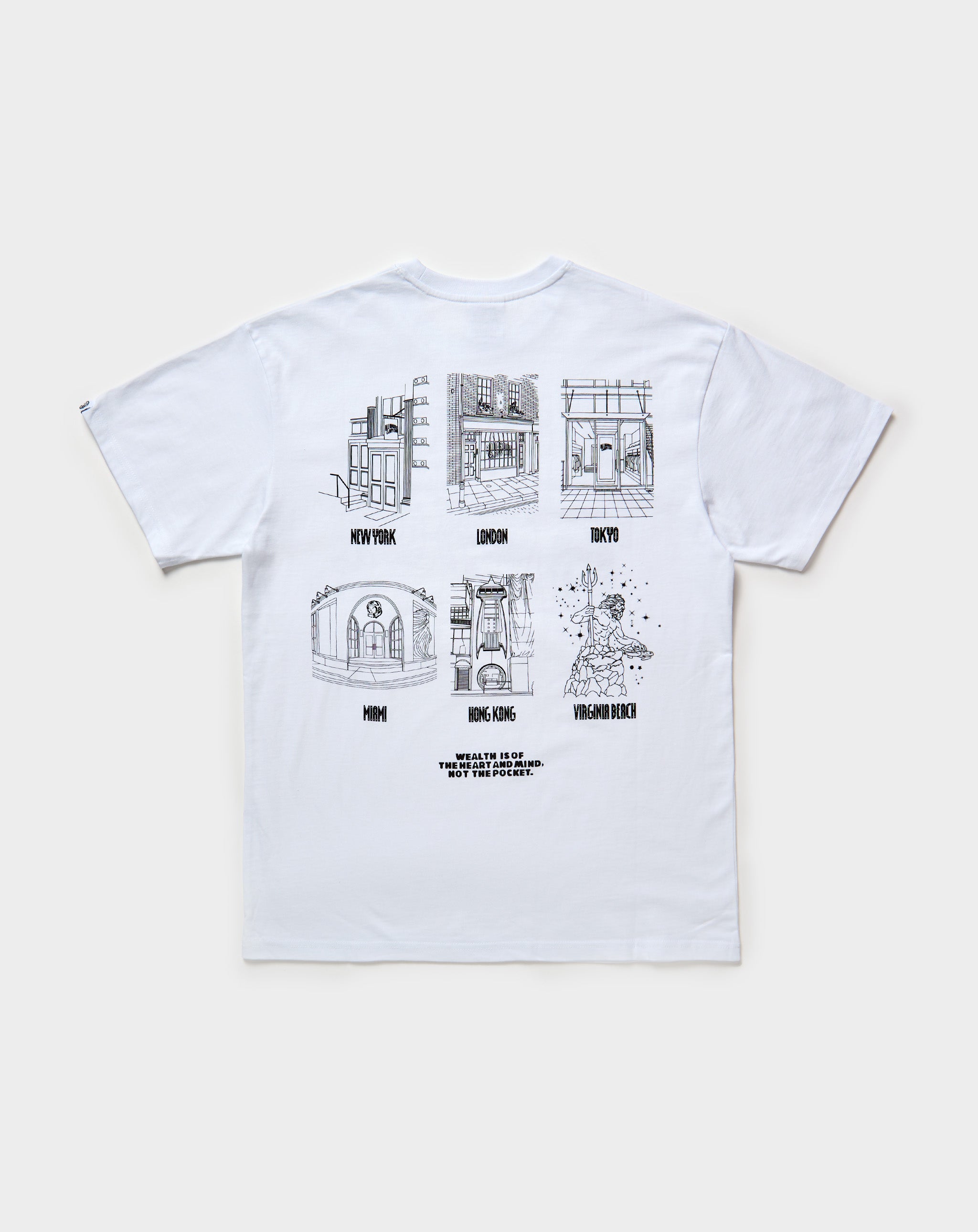 Billionaire Boys Club BB Stores T-Shirt. Underground Apparel. Rule of Next Streetwear.