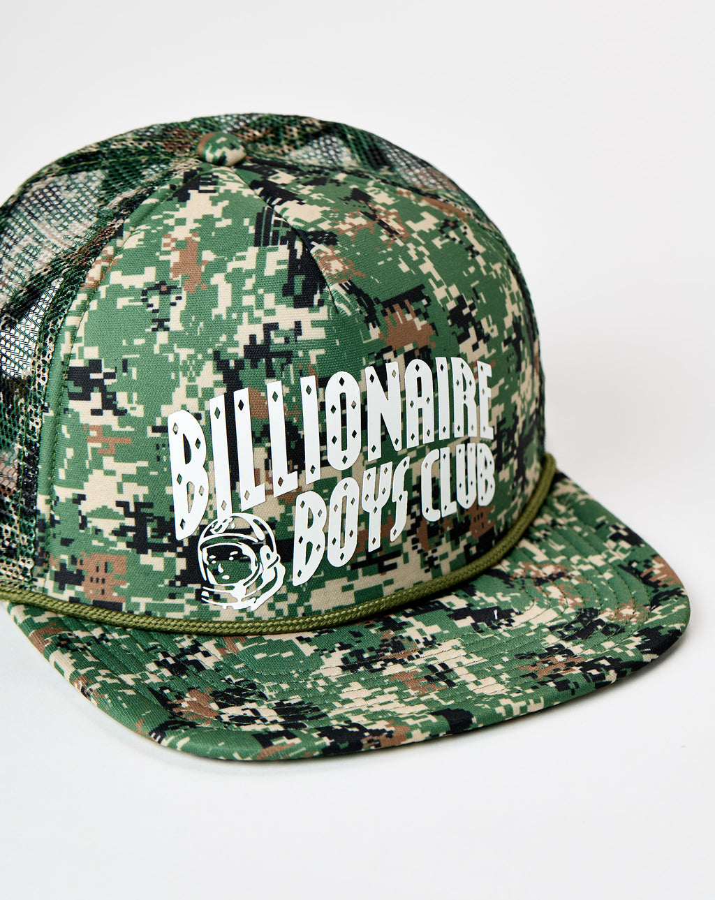Billionaire Boys Club BB Digi Trucker Hat. Underground Accessories. Rule of Next Streetwear.