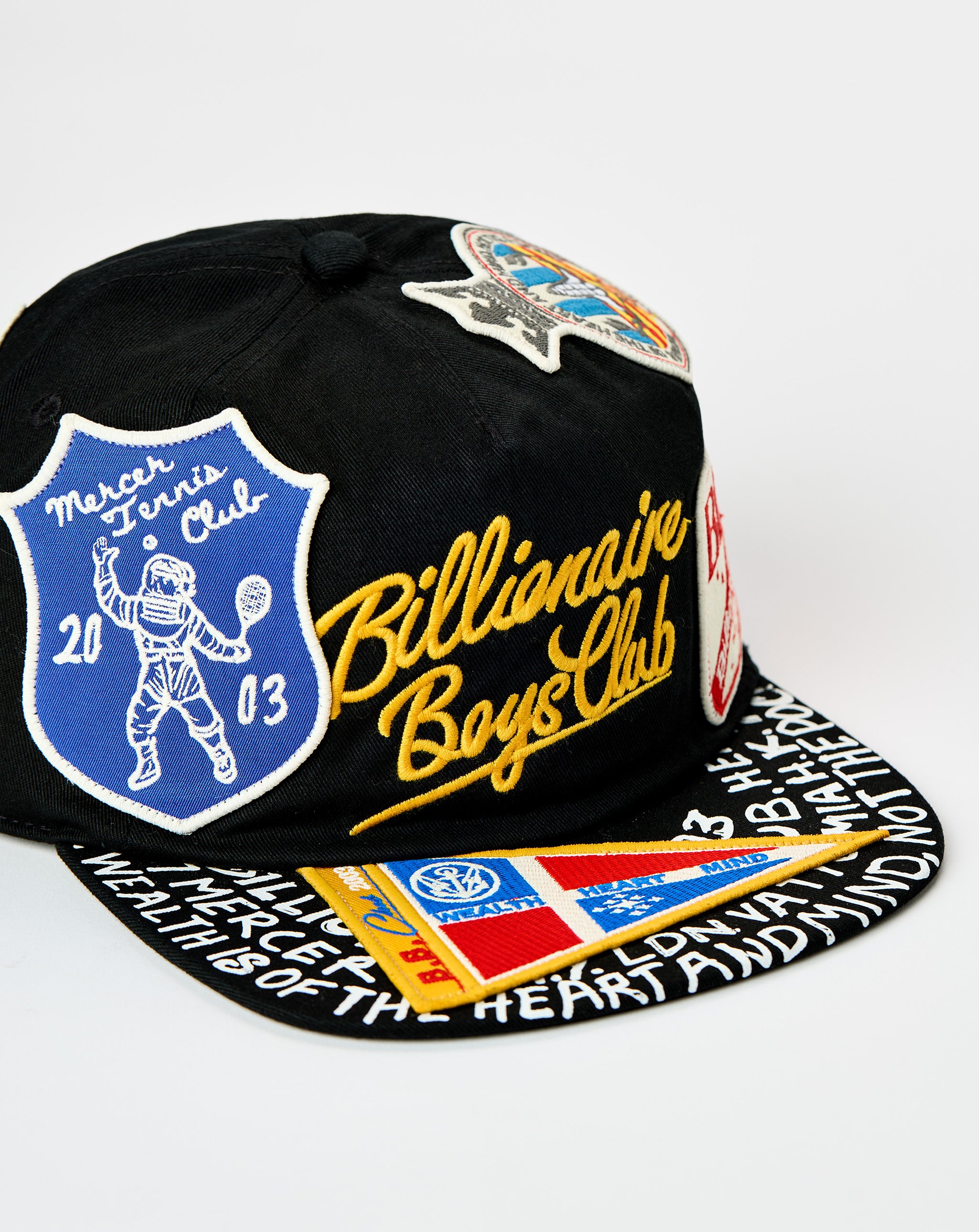 Billionaire Boys Club BB Decorated Hat. Underground Accessories. Rule of Next Streetwear.