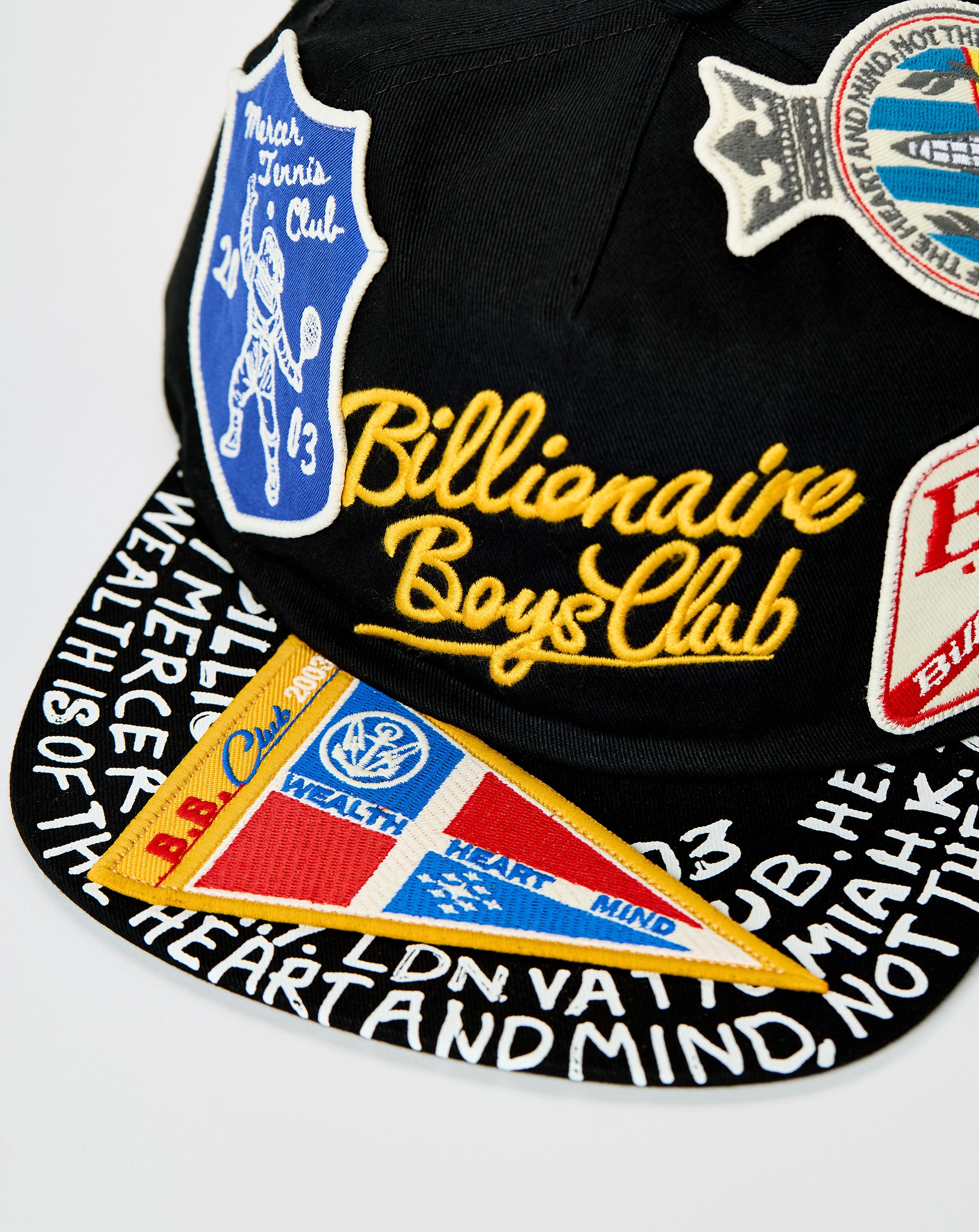 Billionaire Boys Club BB Decorated Hat. Underground Accessories. Rule of Next Streetwear.