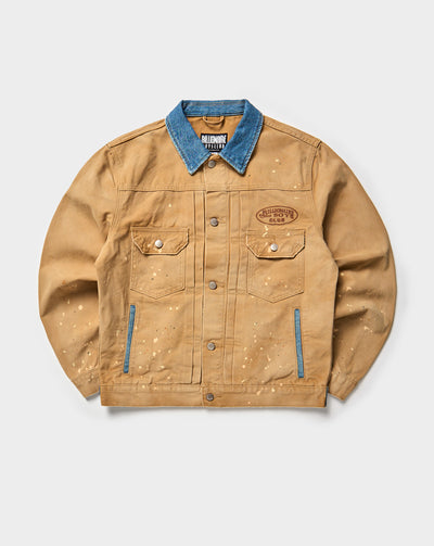 Billionaire Boys Club BB Trucker Jacket in Sandstorm