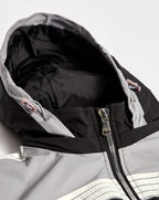Jordan Craig Nylon Striped Hoodie. Streetwear Apparel. Rule of Next - The Underground