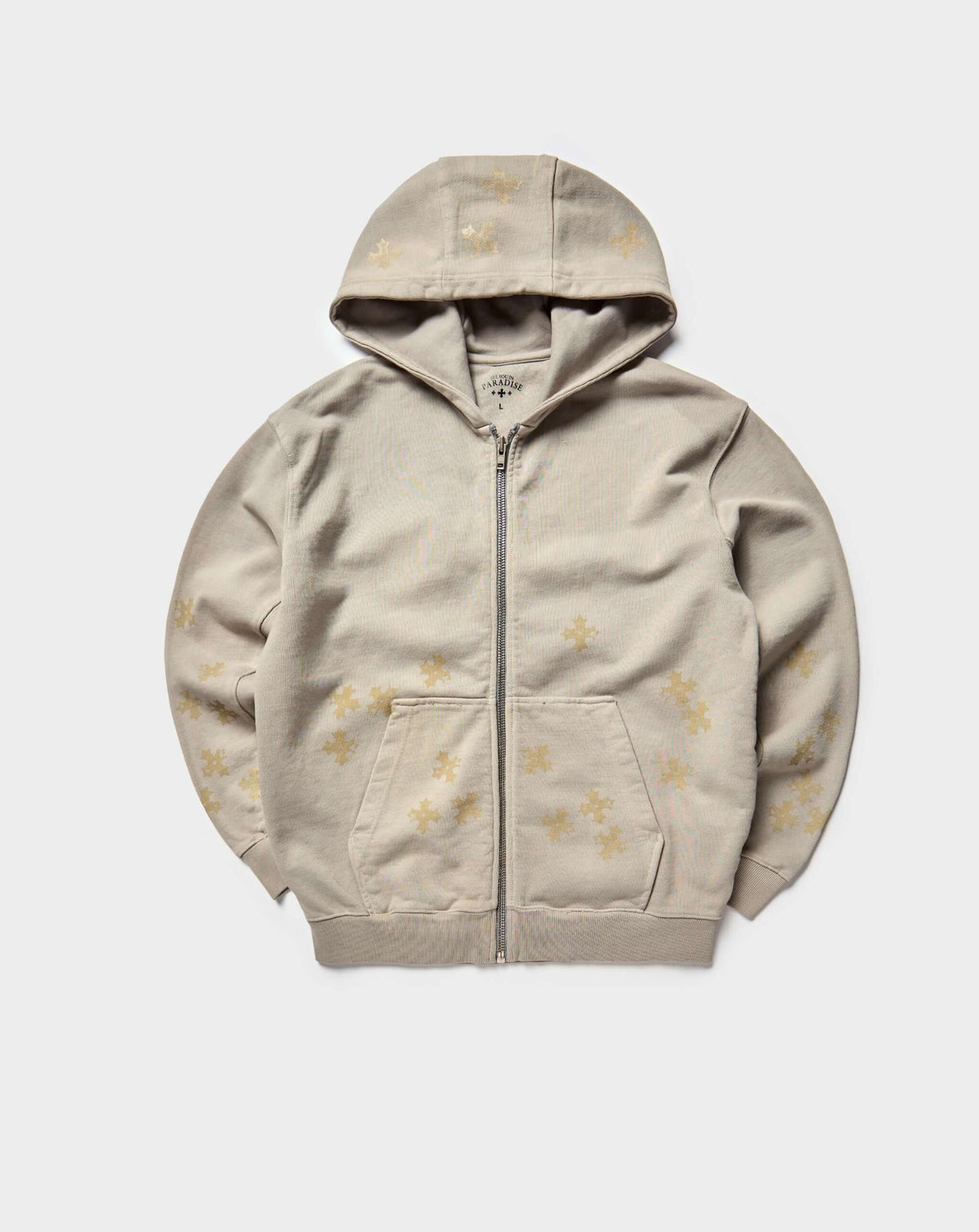Jordan Craig Hoodie With Print in Iced Lager