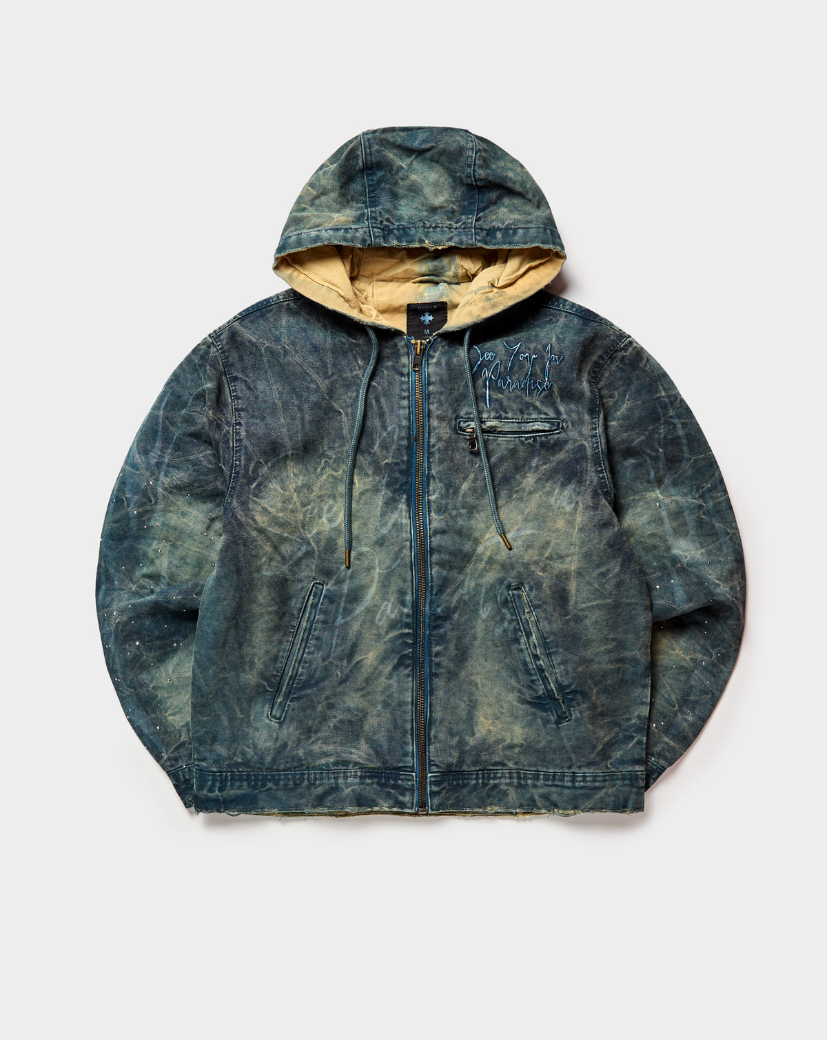 Workwear Jacket With Crystals