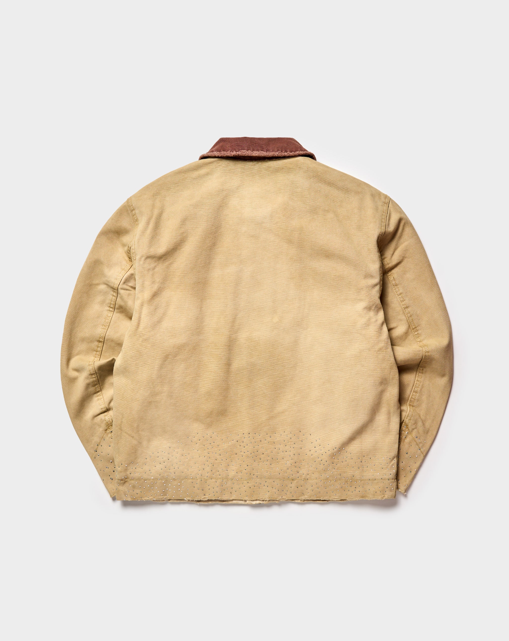 Work Jacket With Rhinestones