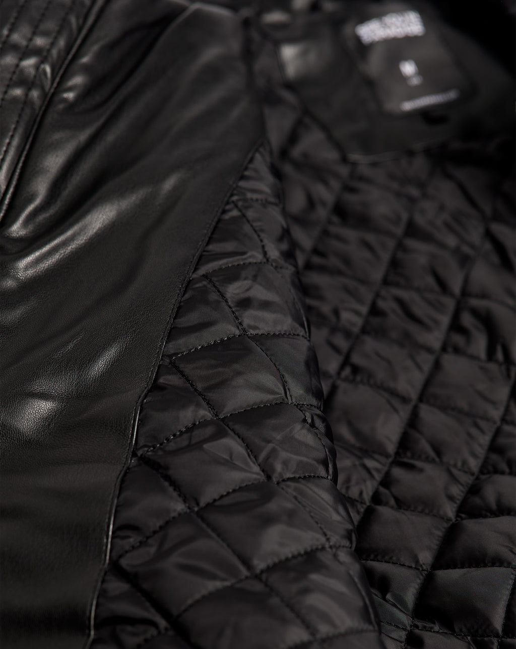 Embroidered PU Jacket