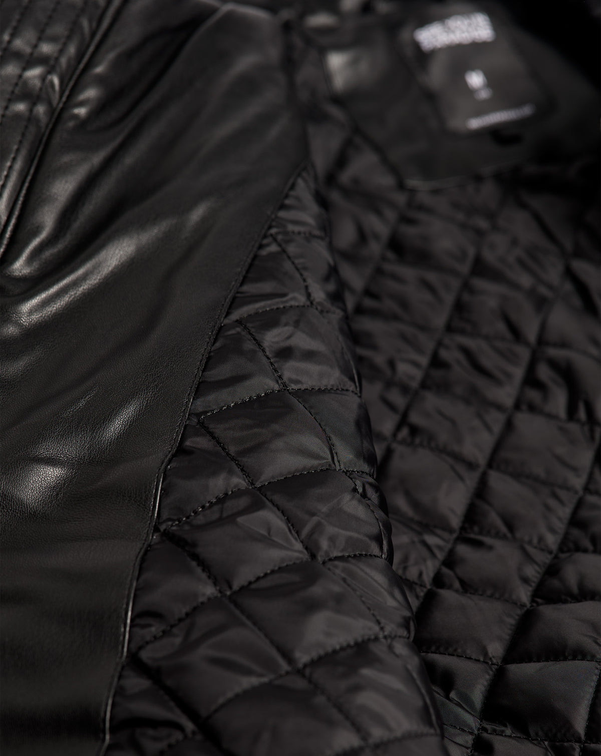 Embroidered PU Jacket