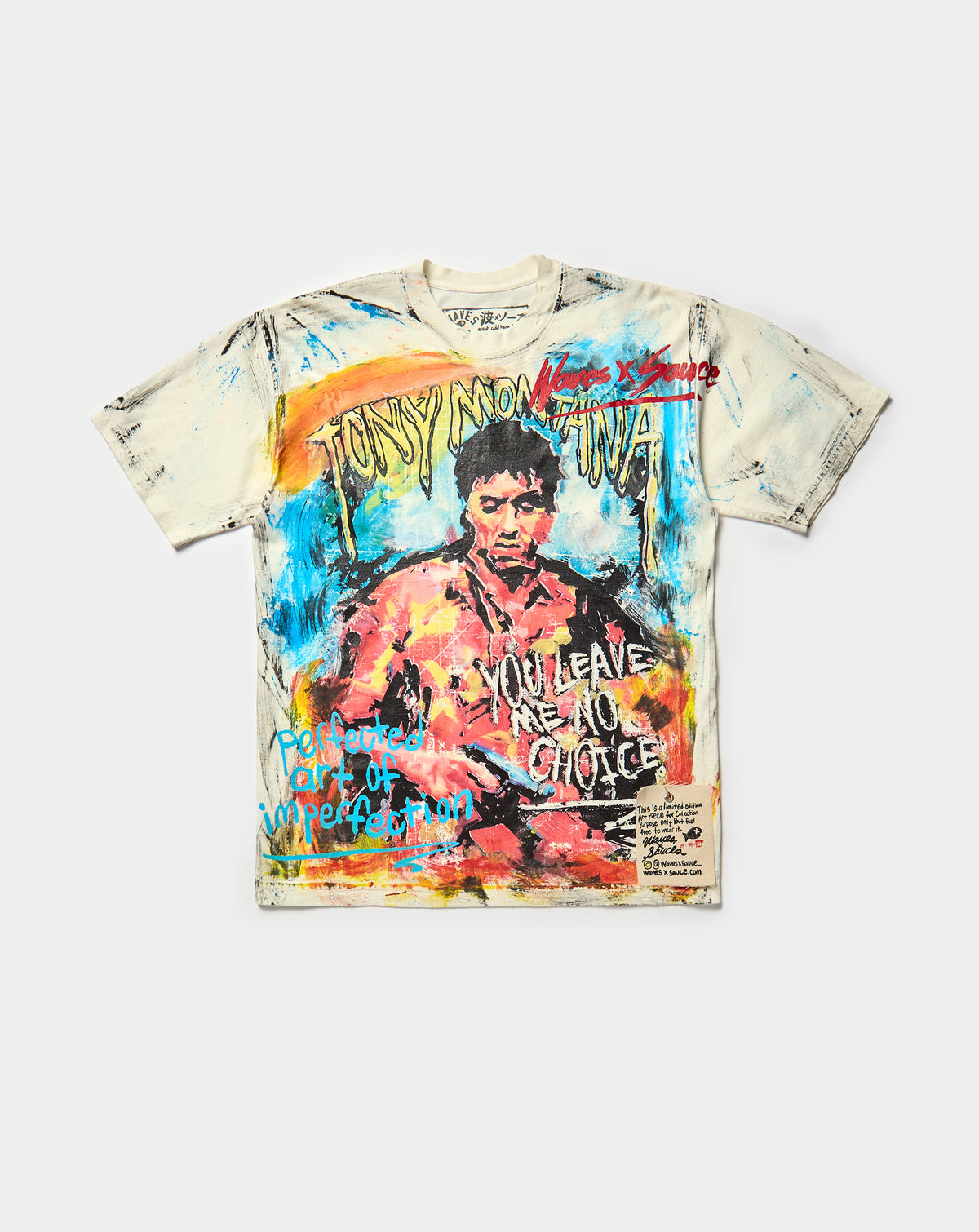 Waves x Sauce The World Is Yours T-Shirt. Streetwear Apparel. Rule of Next - The Underground