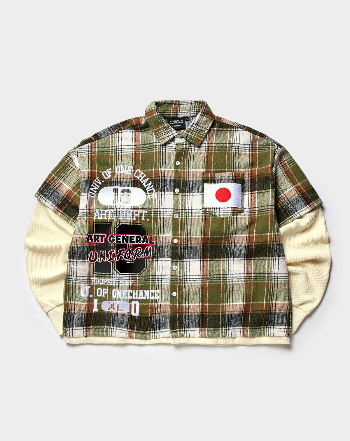 One Chance Art General Double Layer in Olive
