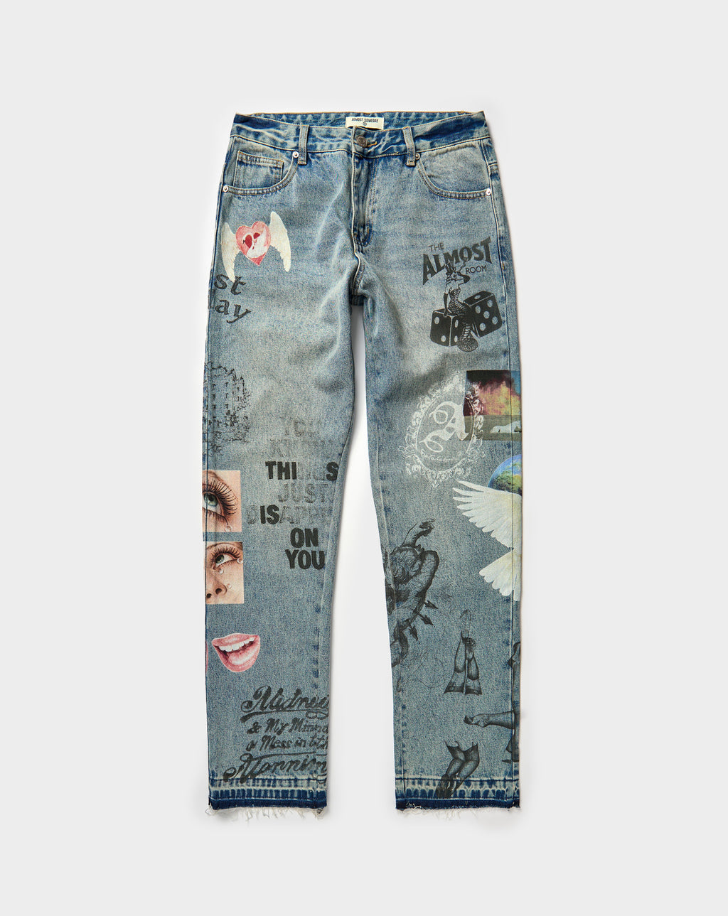 Almost Someday Gallery Denim. Underground Apparel. Rule of Next Streetwear.