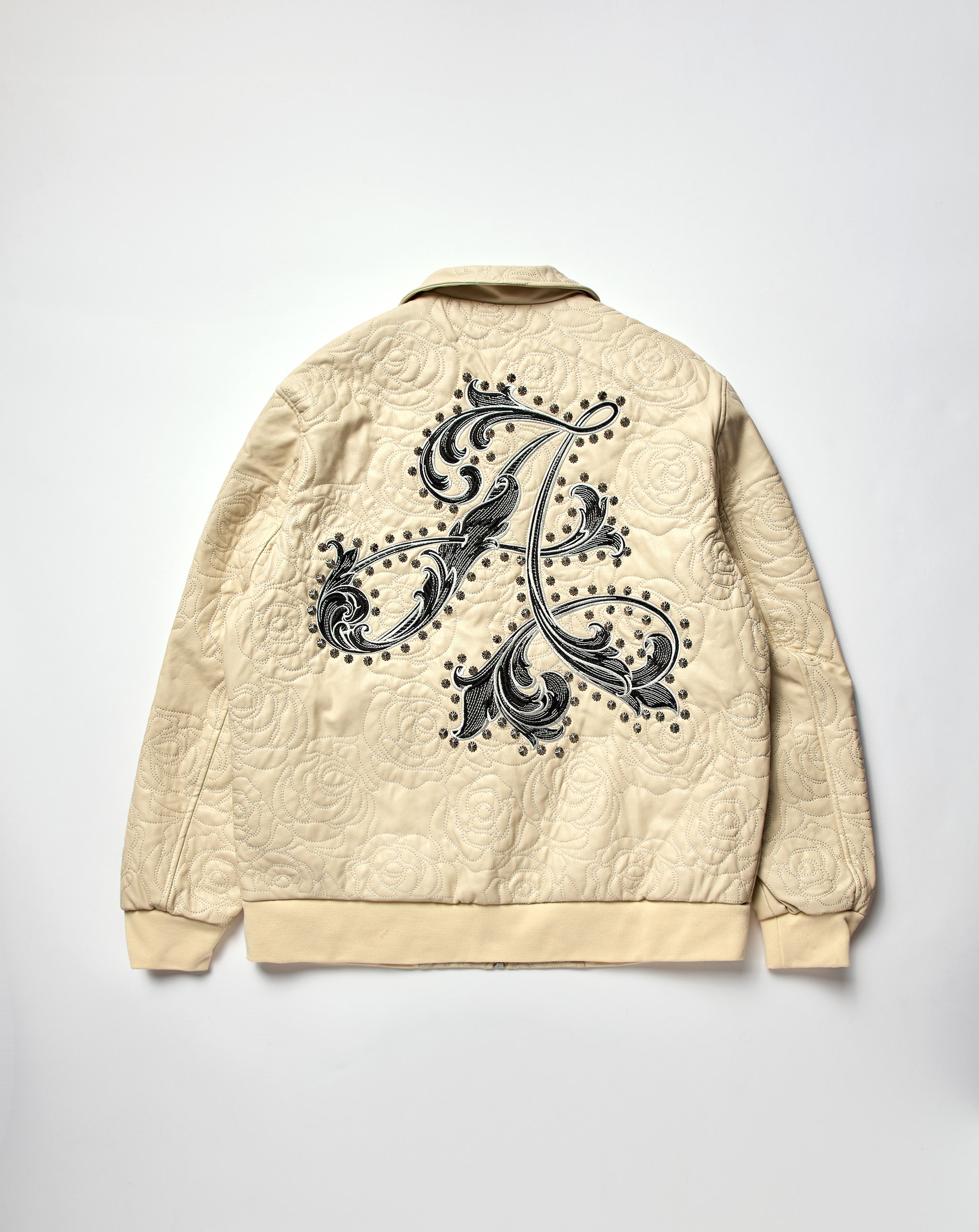 Rosette Embroidered Jacket