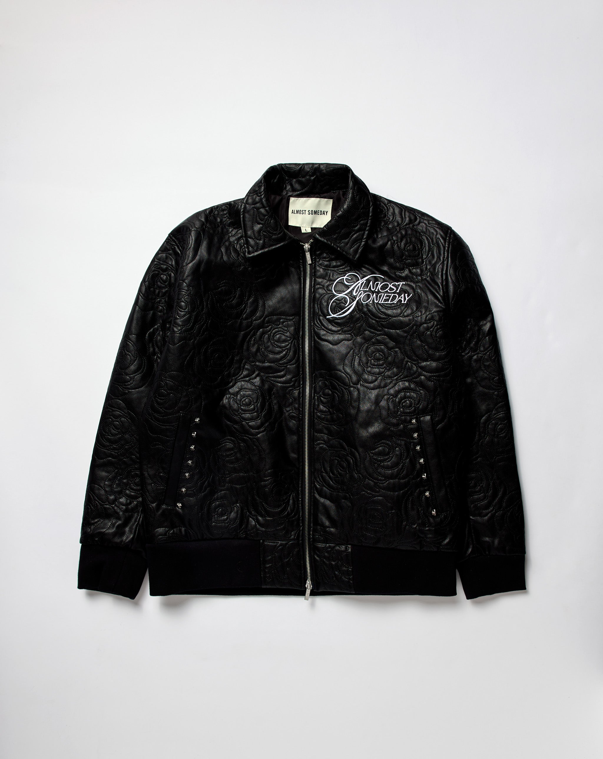 Rosette Embroidered Jacket