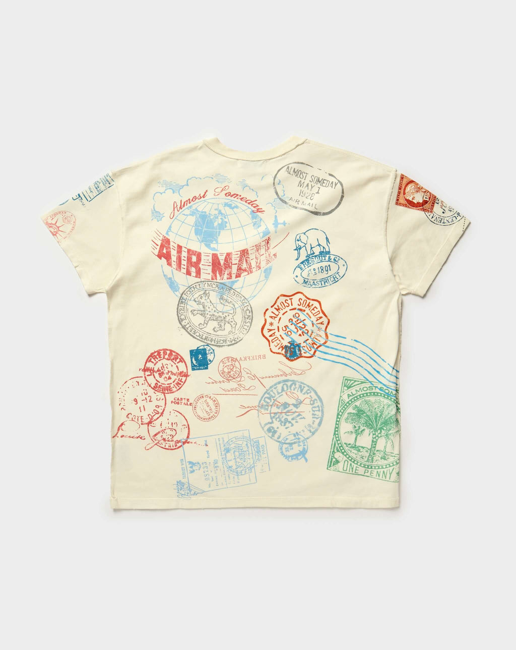 Almost Someday Postcard T-Shirt. Underground Apparel. Rule of Next Streetwear.