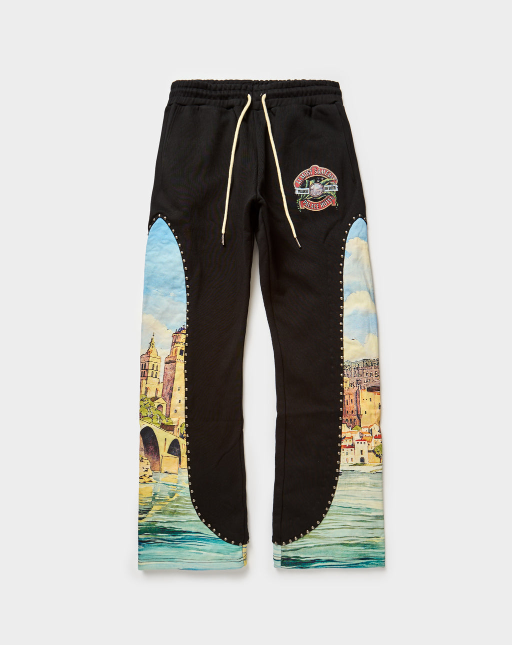 Almost Someday Palace Flare Sweatpants. Underground Apparel. Rule of Next Streetwear.