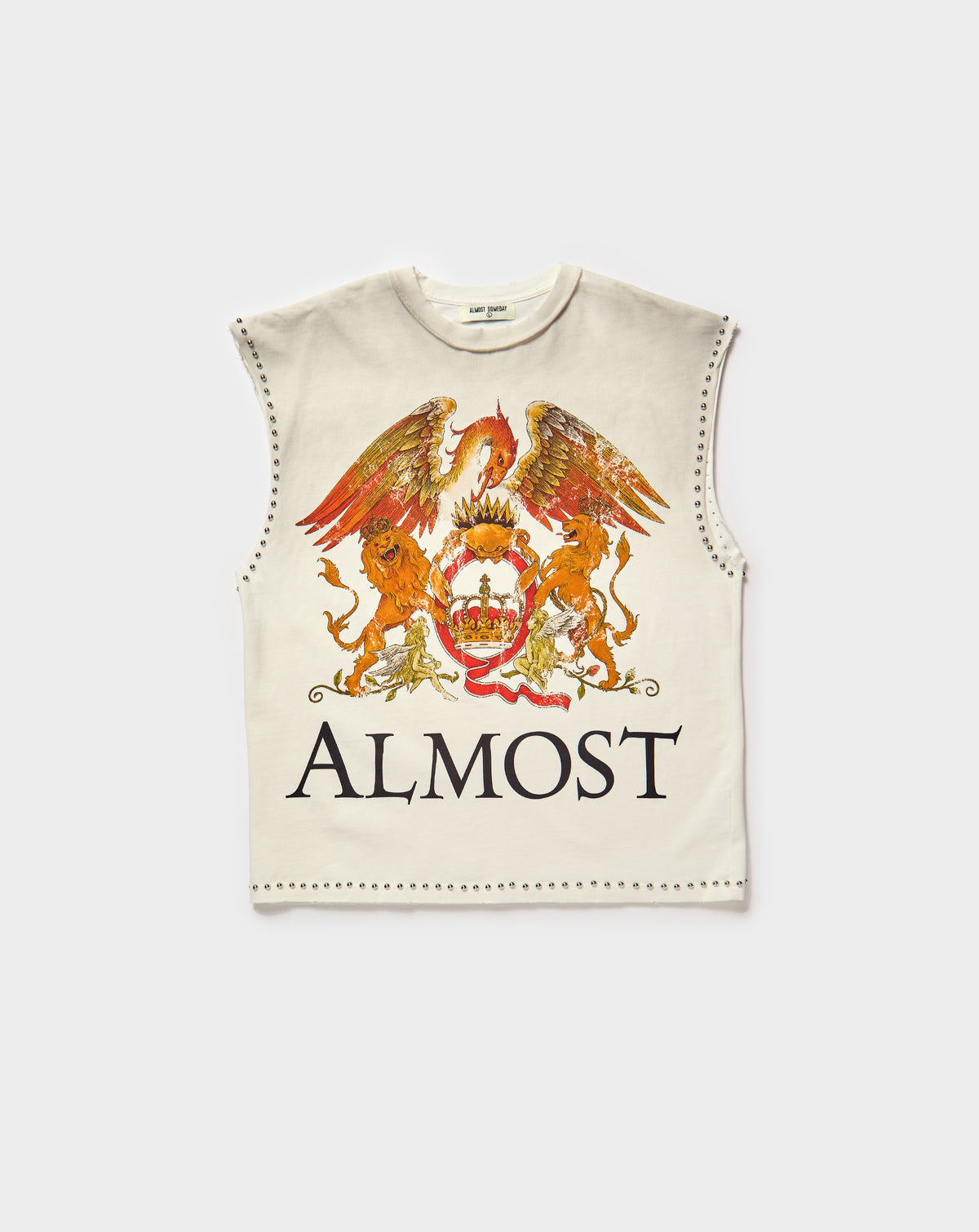 Almost Someday Crowned Cut Off Tee. Underground Apparel. Rule of Next Streetwear.