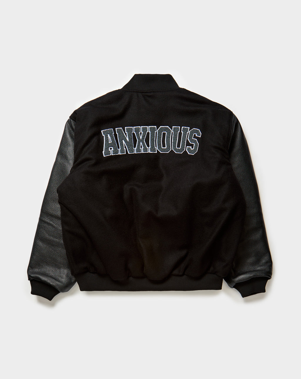 Anti Social Social Club Team Anxious Varsity Jacket. Underground Apparel. Rule of Next Streetwear.