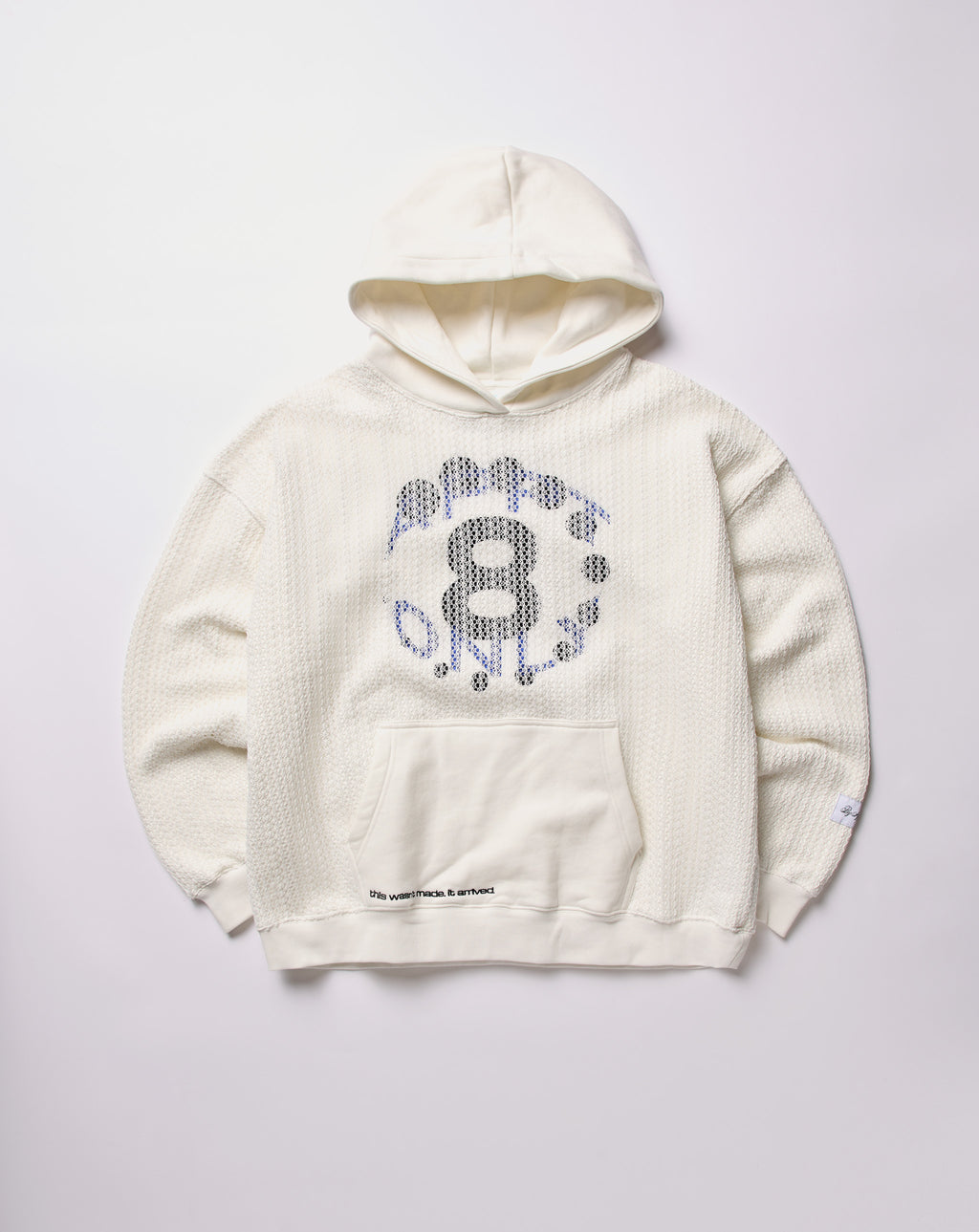 Dusk Knitted Overlay Hoodie