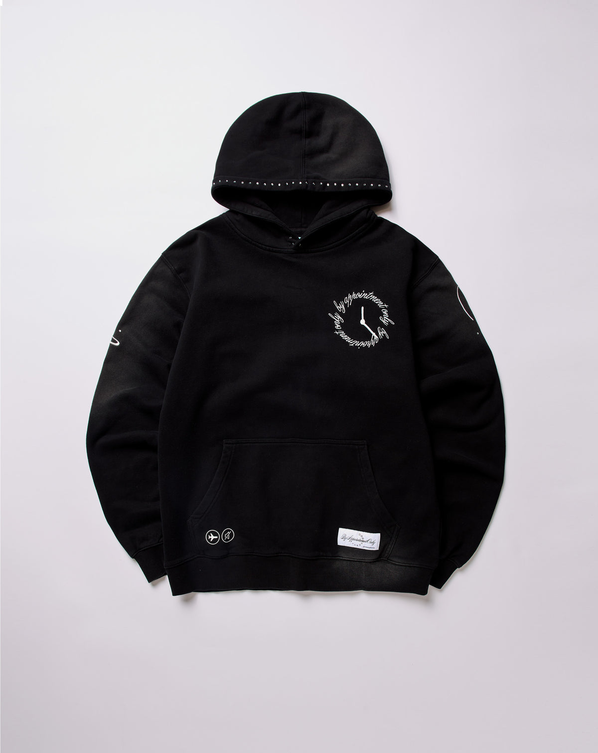 Obsidian Vintage Wash Hoodie