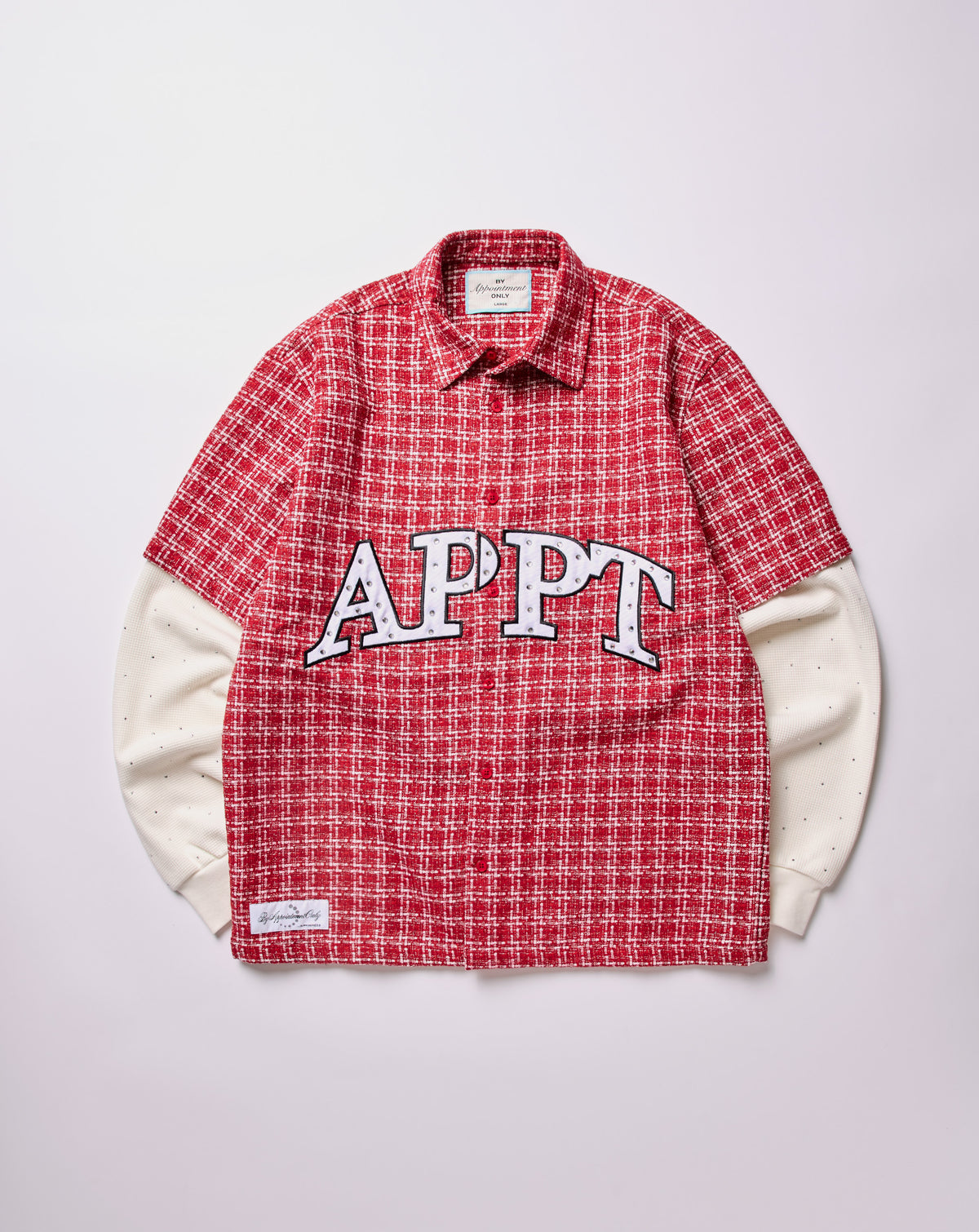 Static Flannel Button Up